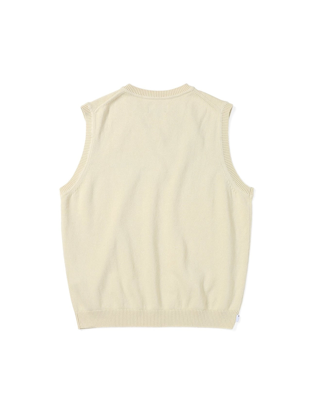 thisisneverthat - Script Logo Knit Vest (Ivory) product image 4 | TRAB K-Fashion Australia