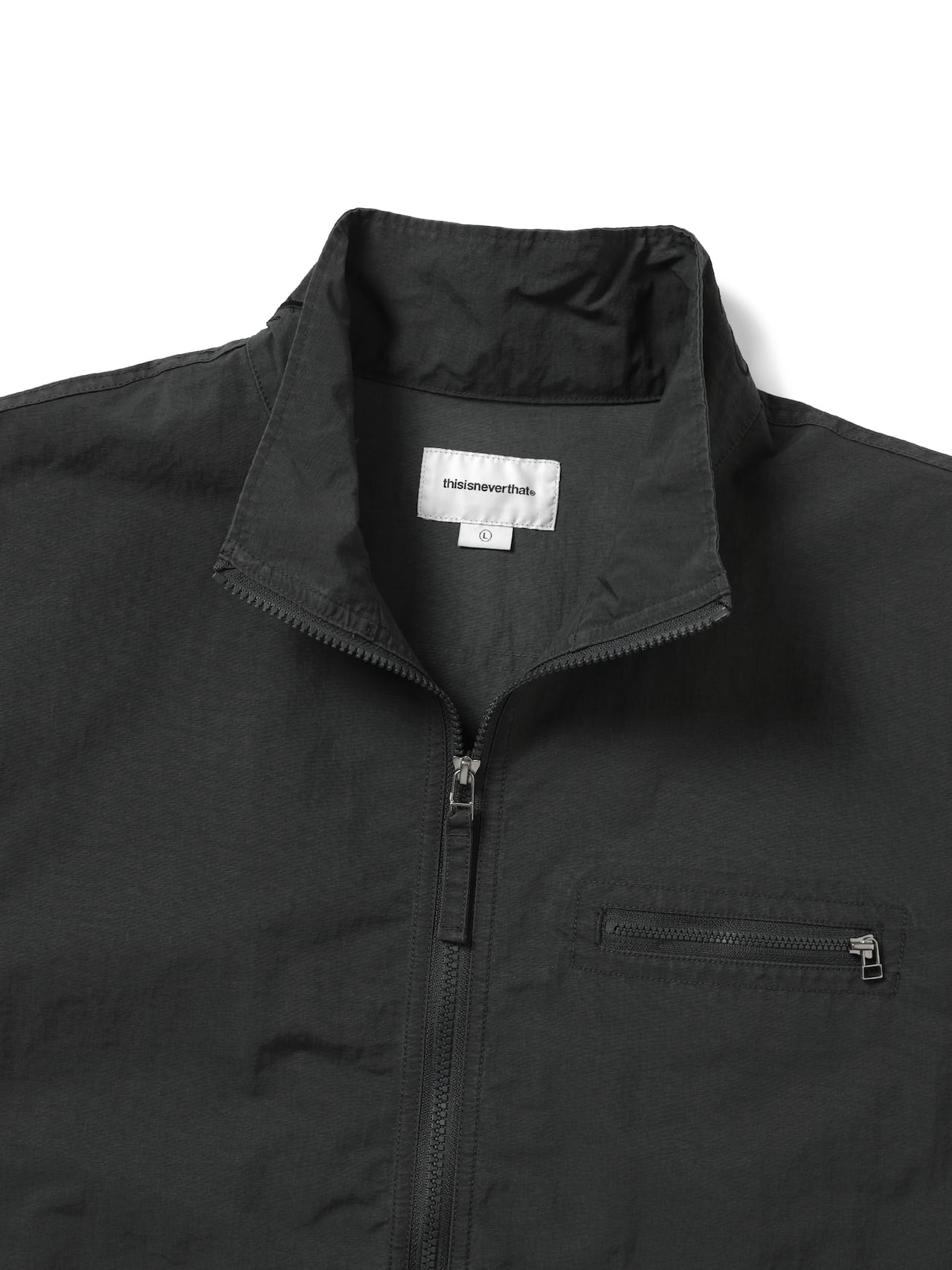 thisisneverthat - Script Track Jacket (black) product image 2 | TRAB K-Fashion Australia