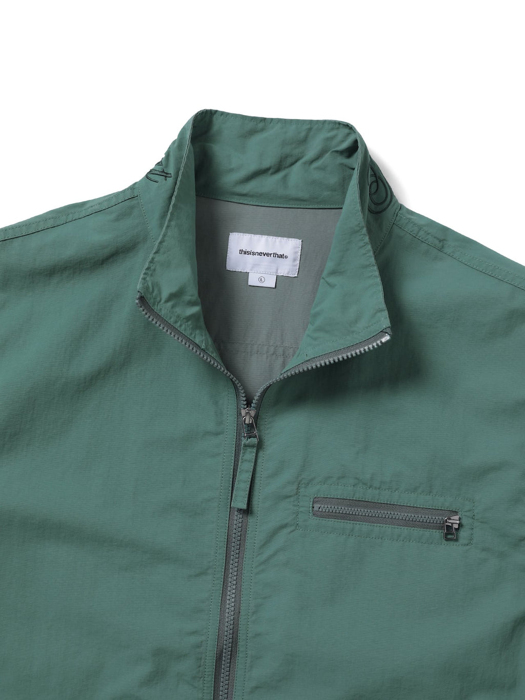 thisisneverthat - Script Track Jacket (Green) product image 2 | TRAB K-Fashion Australia