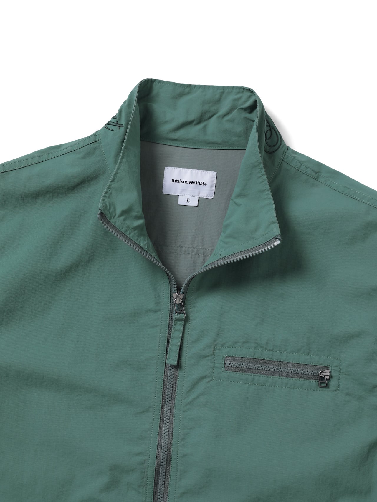 thisisneverthat - Script Track Jacket (green) product image 2 | TRAB K-Fashion Australia