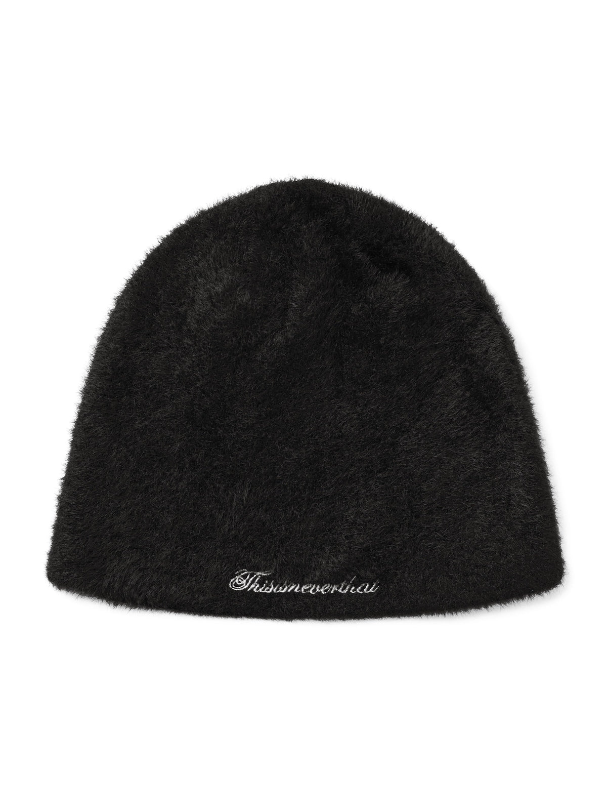 thisisneverthat - Shaggy No Cuff Beanie (Off Black) product image 1 | TRAB K-Fashion Australia