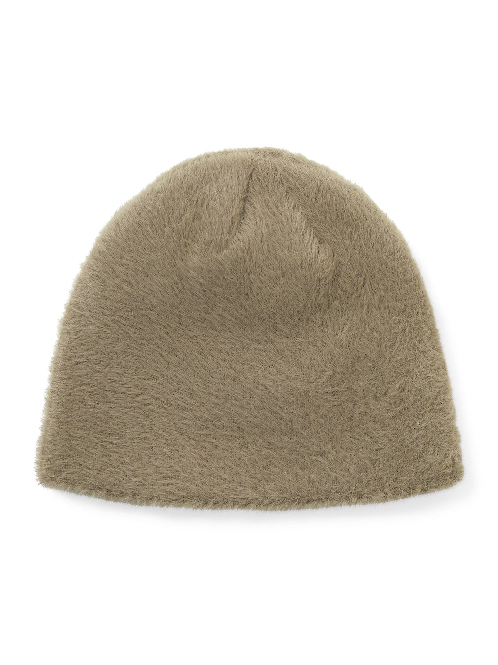thisisneverthat - Shaggy No Cuff Beanie (Light Khaki) product image 2 | TRAB K-Fashion Australia