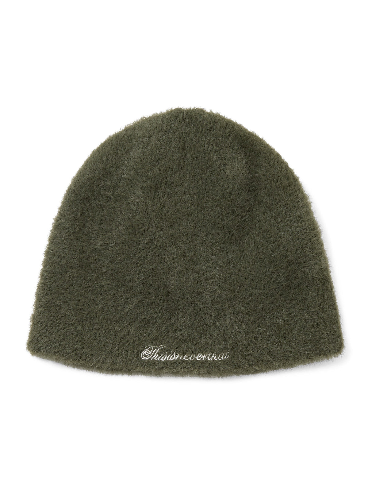 thisisneverthat - Shaggy No Cuff Beanie (Olive) product image 1 | TRAB K-Fashion Australia