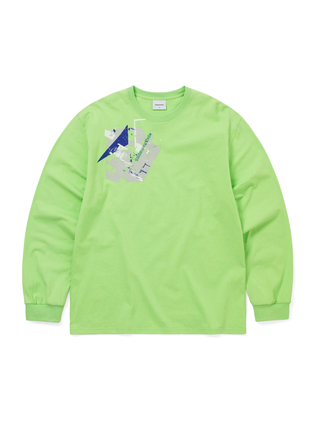thisisneverthat - Shape L/S Tee (Light Green) product image 1 | TRAB K-Fashion Australia