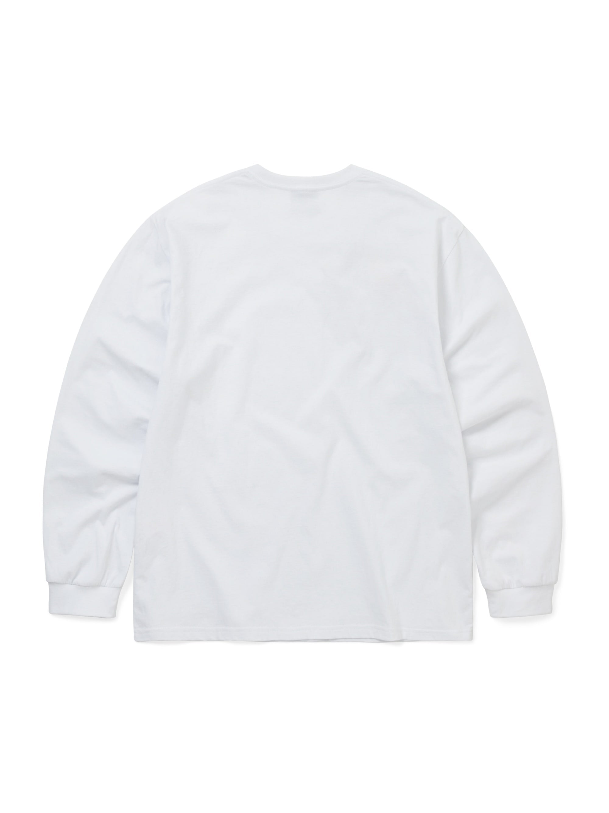 thisisneverthat - Shape L/S Tee (White) product image 3 | TRAB K-Fashion Australia