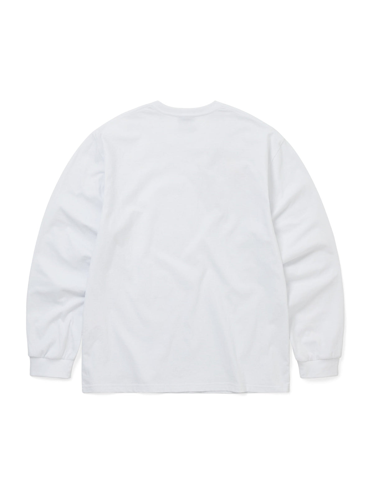 thisisneverthat - Shape L/S Tee (White) product image 3 | TRAB K-Fashion Australia