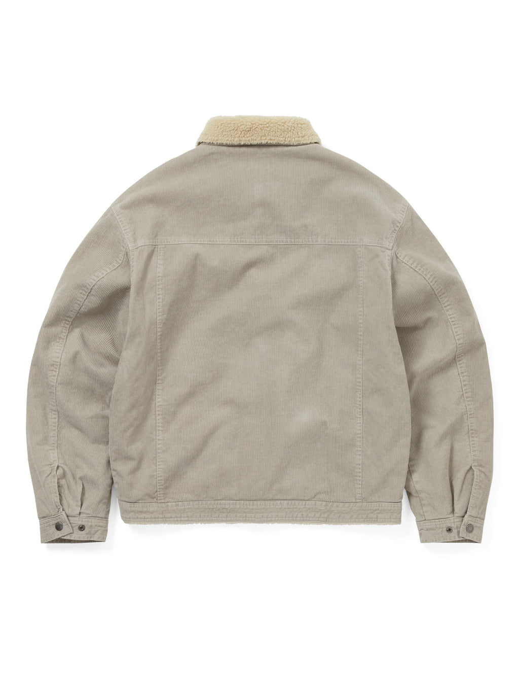 thisisneverthat - Sherpa Lined Corduroy Trucker Jacket (stone) product image 4 | TRAB K-Fashion Australia