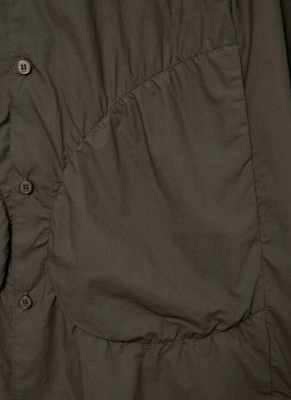 Post Archive Faction - Shirring Shirt (Brown) product image 4 | TRAB K-Fashion Australia