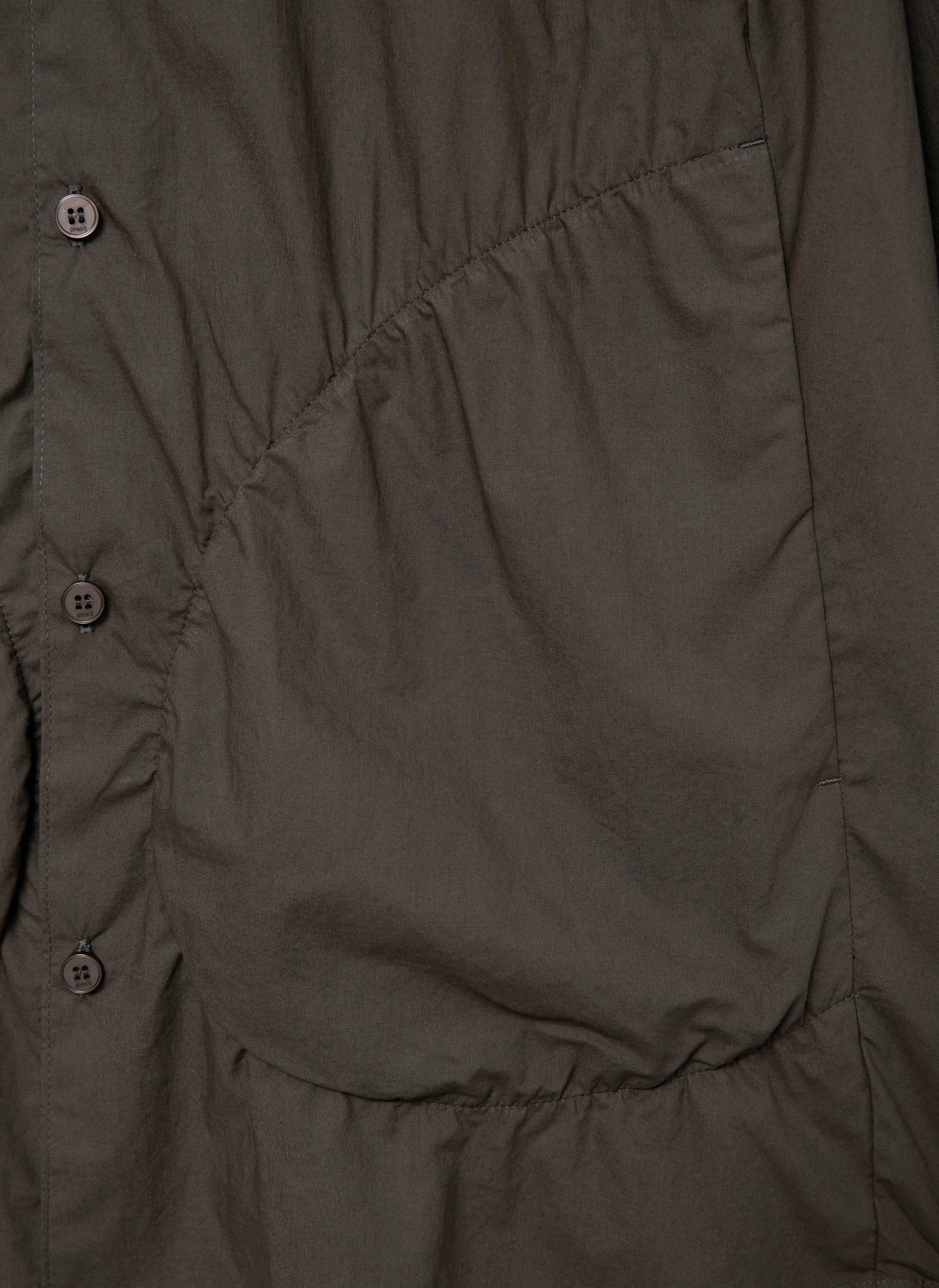 Post Archive Faction - Shirring Shirt (Brown) product image 4 | TRAB K-Fashion Australia