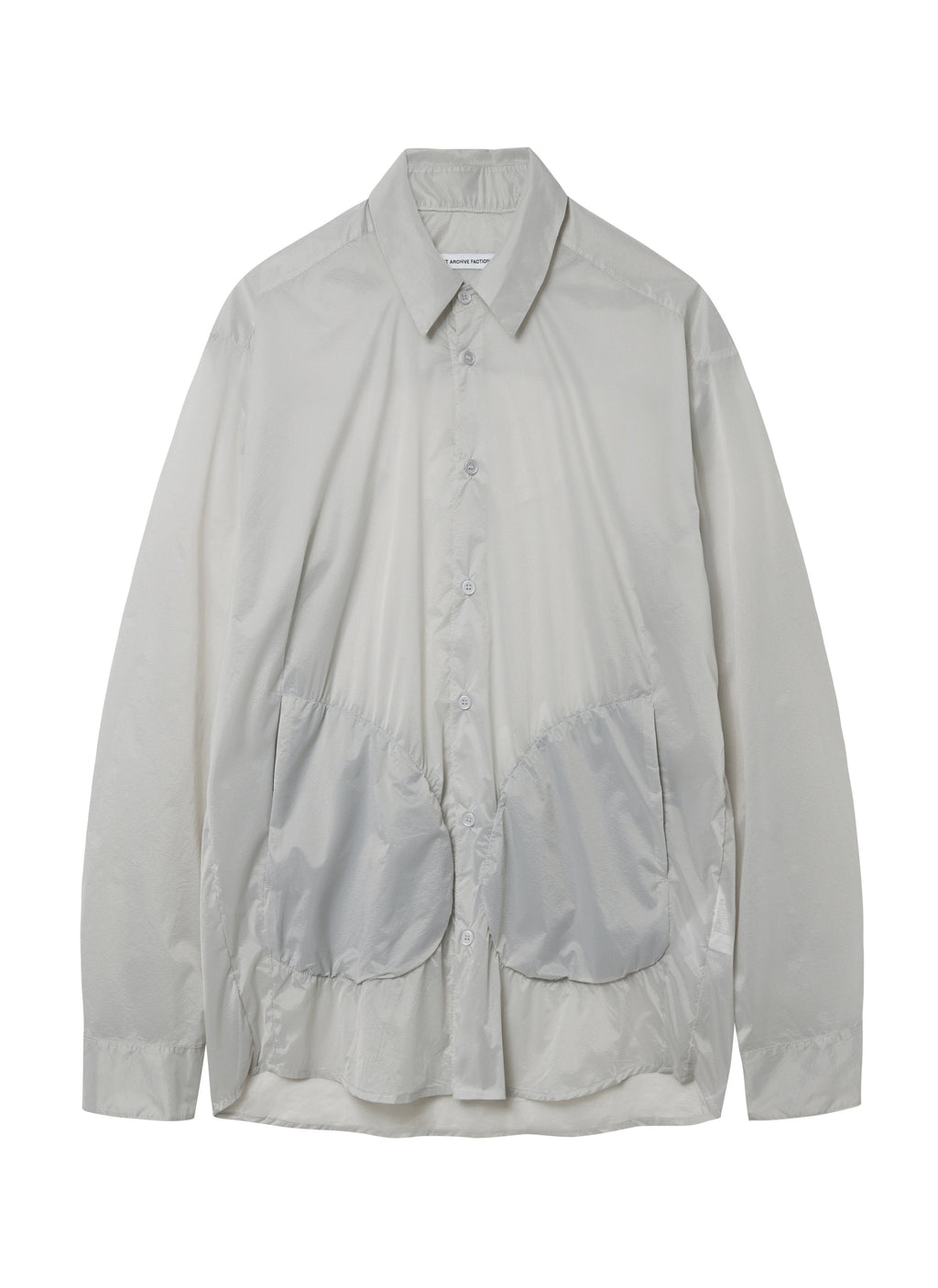 Post Archive Faction - Shirring Shirt (Light Grey) product image 1 | TRAB K-Fashion Australia