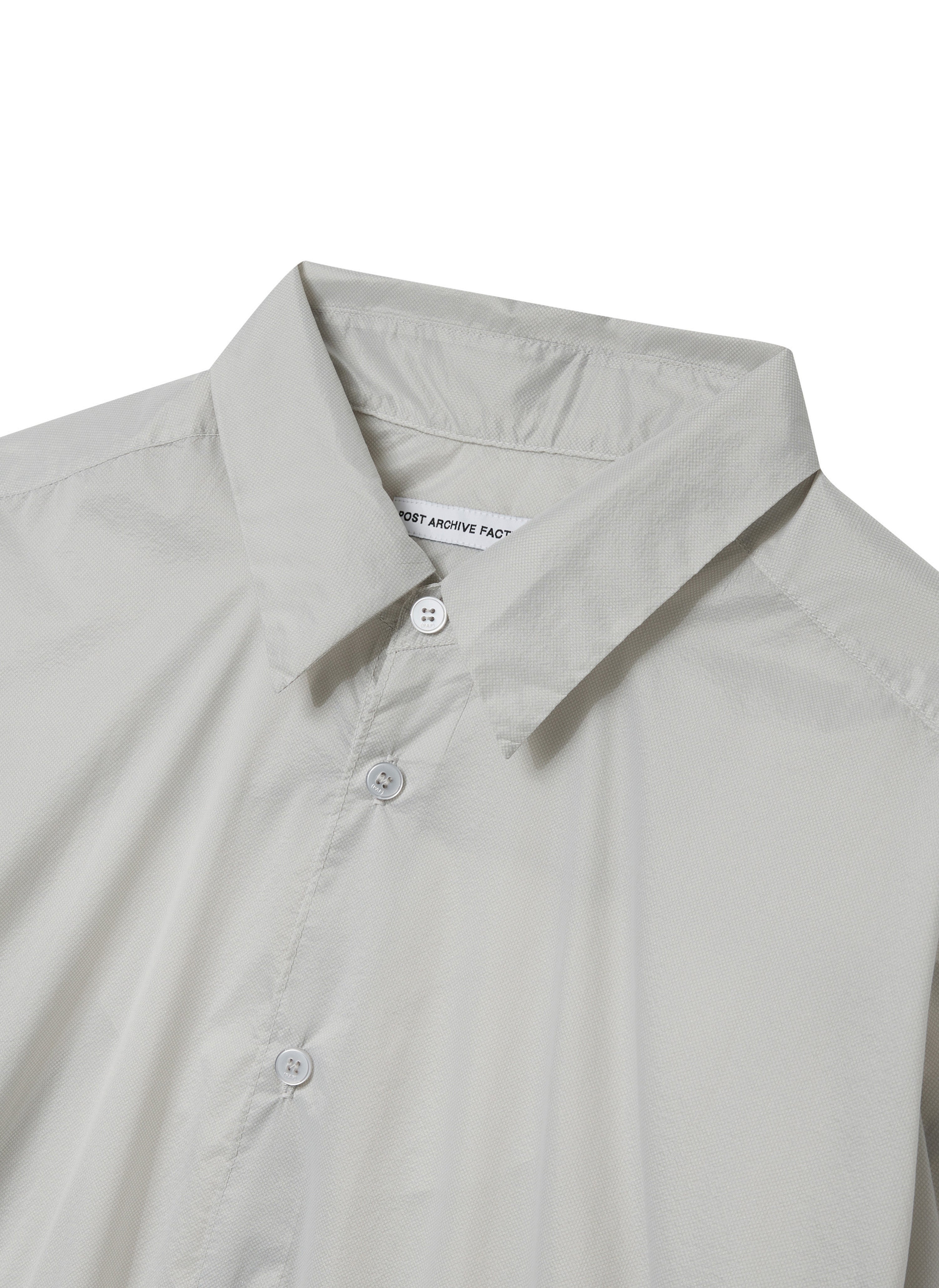 Post Archive Faction - Shirring Shirt (Light Grey) product image 3 | TRAB K-Fashion Australia