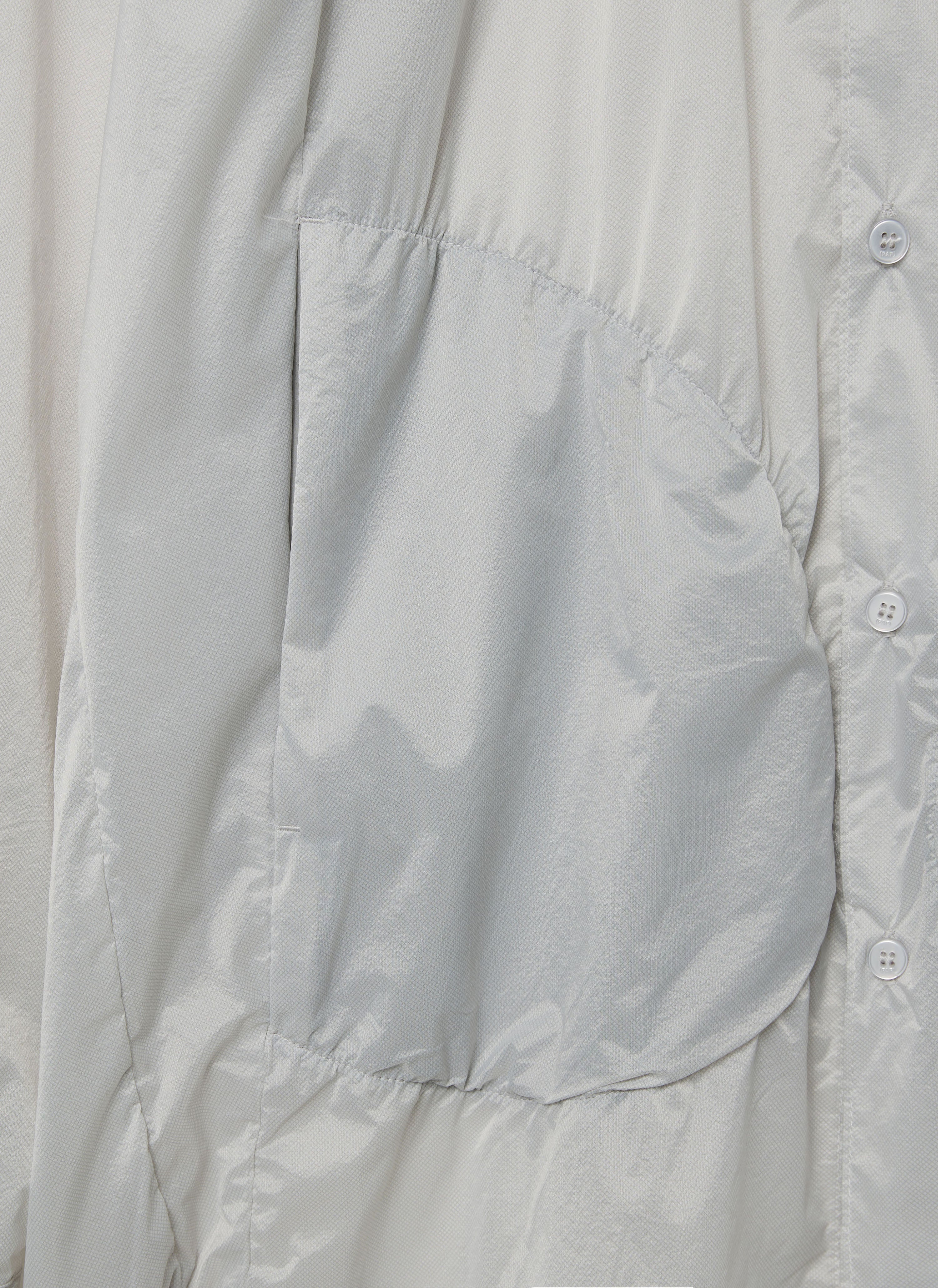 Post Archive Faction - Shirring Shirt (Light Grey) product image 4 | TRAB K-Fashion Australia