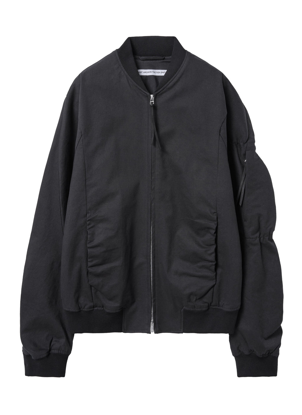 Post Archive Faction - Shirring Bomber (Black) product image 1 | TRAB K-Fashion Australia