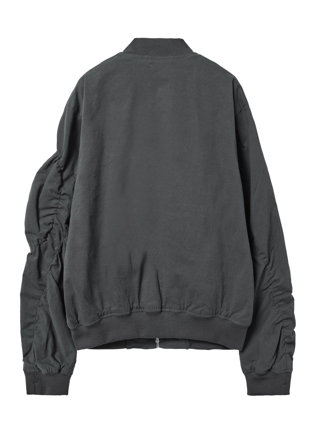 Post Archive Faction - Shirring Bomber (Charcoal) product image 2 | TRAB K-Fashion Australia