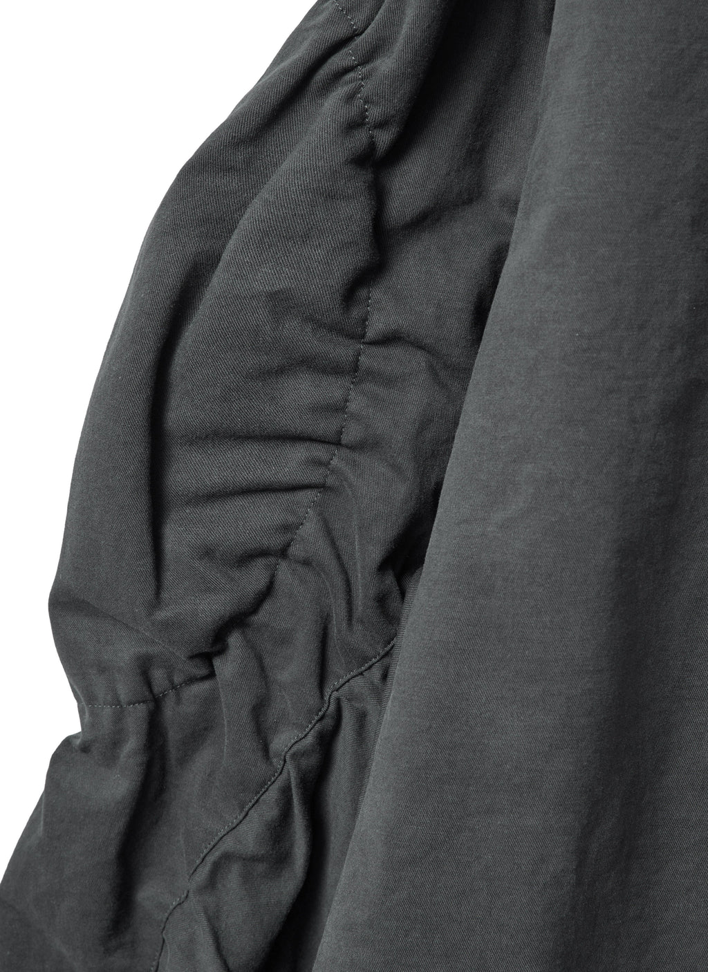 Post Archive Faction - Shirring Bomber (Charcoal) product image 3 | TRAB K-Fashion Australia