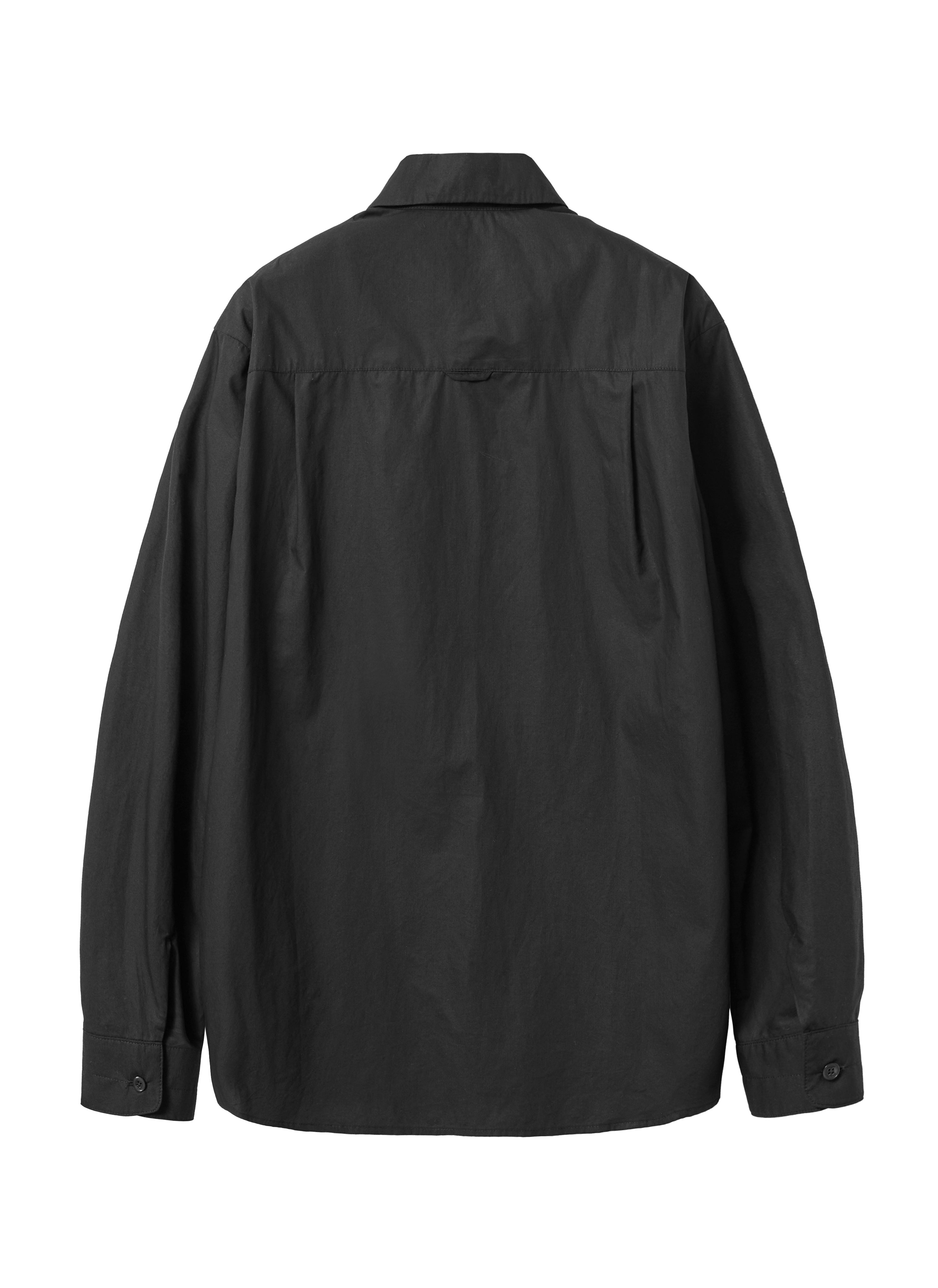 Post Archive Faction - Shirring Shirt (Black) product image 2 | TRAB K-Fashion Australia