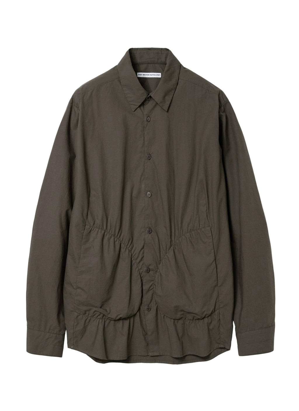 Post Archive Faction - Shirring Shirt (Brown) product image 1 | TRAB K-Fashion Australia
