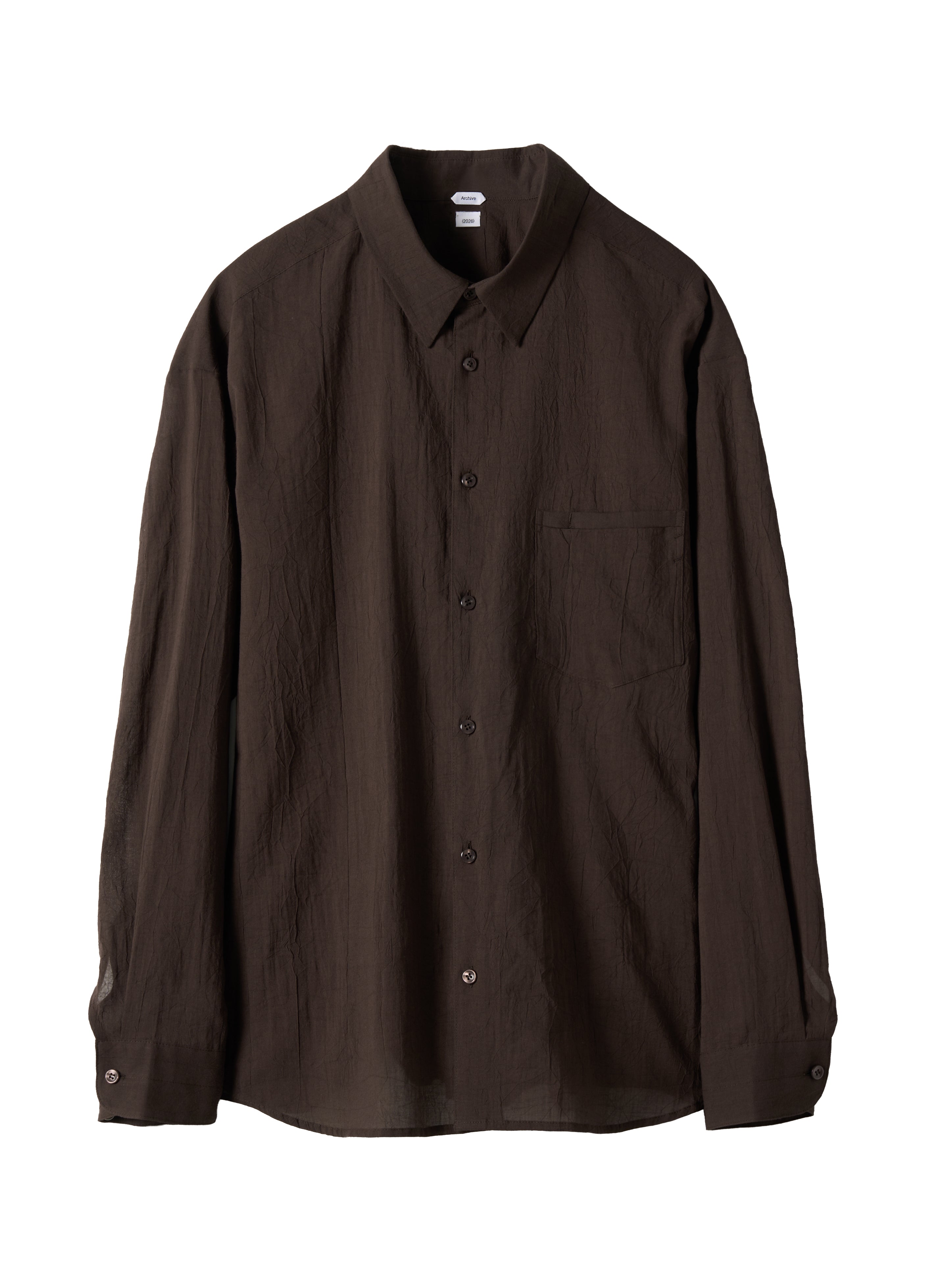 Post Archive Faction - Shirt (Archive) (Brown) product image 1 | TRAB K-Fashion Australia