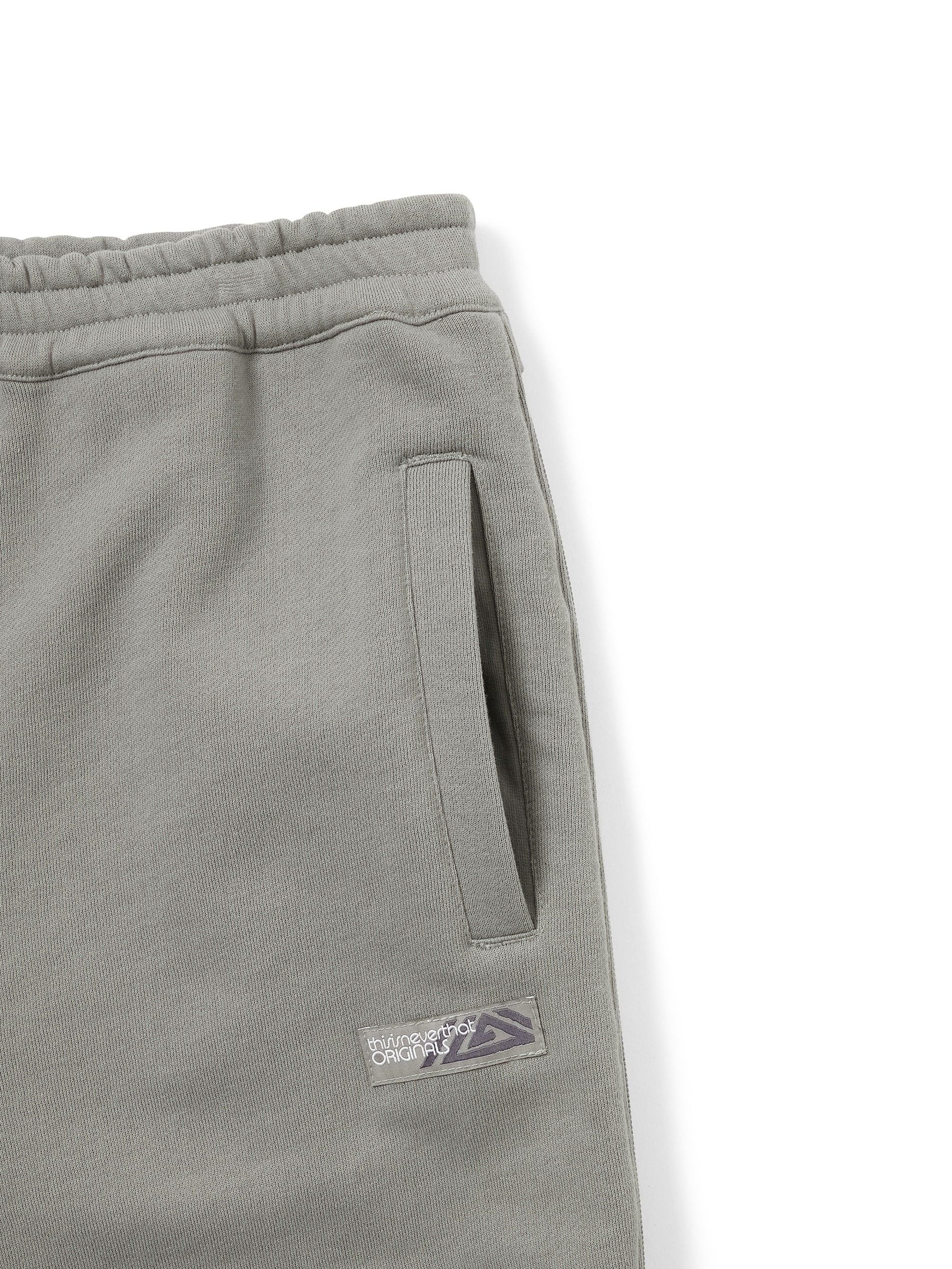 thisisneverthat - Side Zip Sweatpant (concrete) product image 4 | TRAB K-Fashion Australia