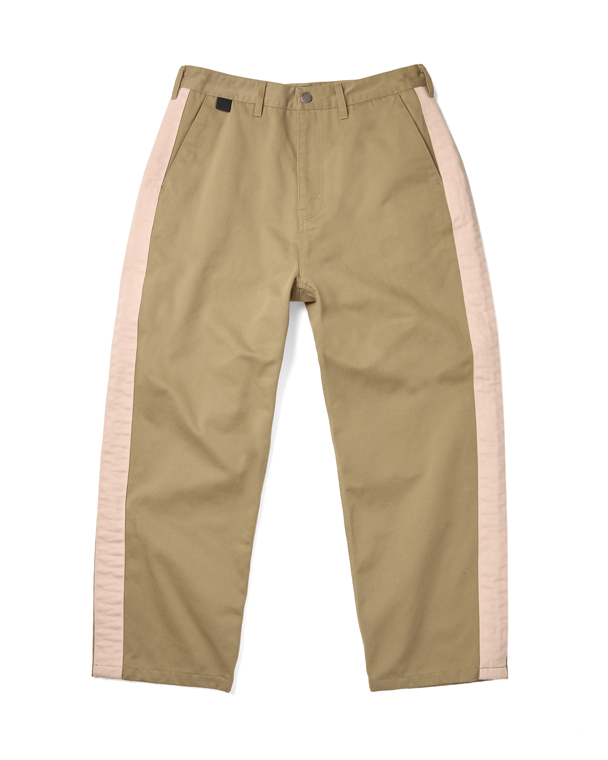 yeseyesee - Side Stripe Work Pants (Beige) product image 1 | TRAB K-Fashion Australia