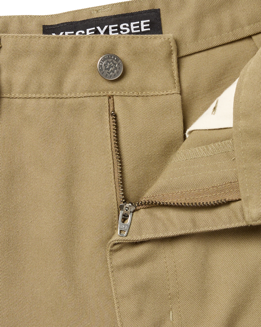 yeseyesee - Side Stripe Work Pants (Beige) product image 4 | TRAB K-Fashion Australia