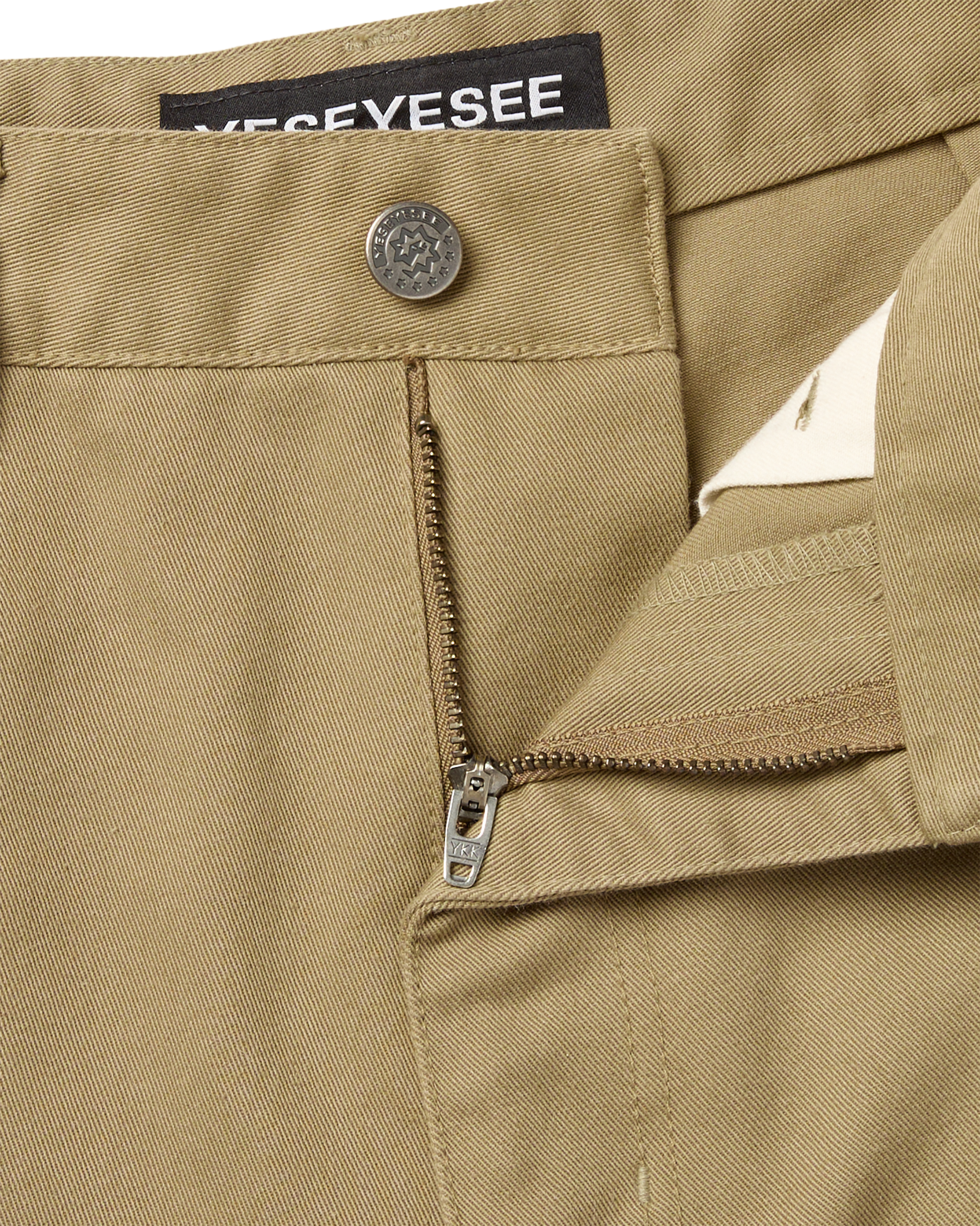 yeseyesee - Side Stripe Work Pants (Beige) product image 4 | TRAB K-Fashion Australia