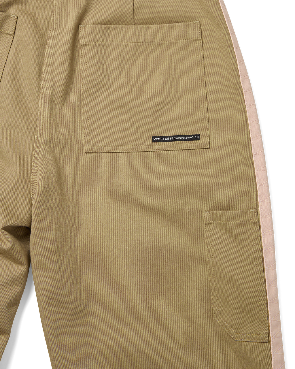 yeseyesee - Side Stripe Work Pants (Beige) product image 5 | TRAB K-Fashion Australia