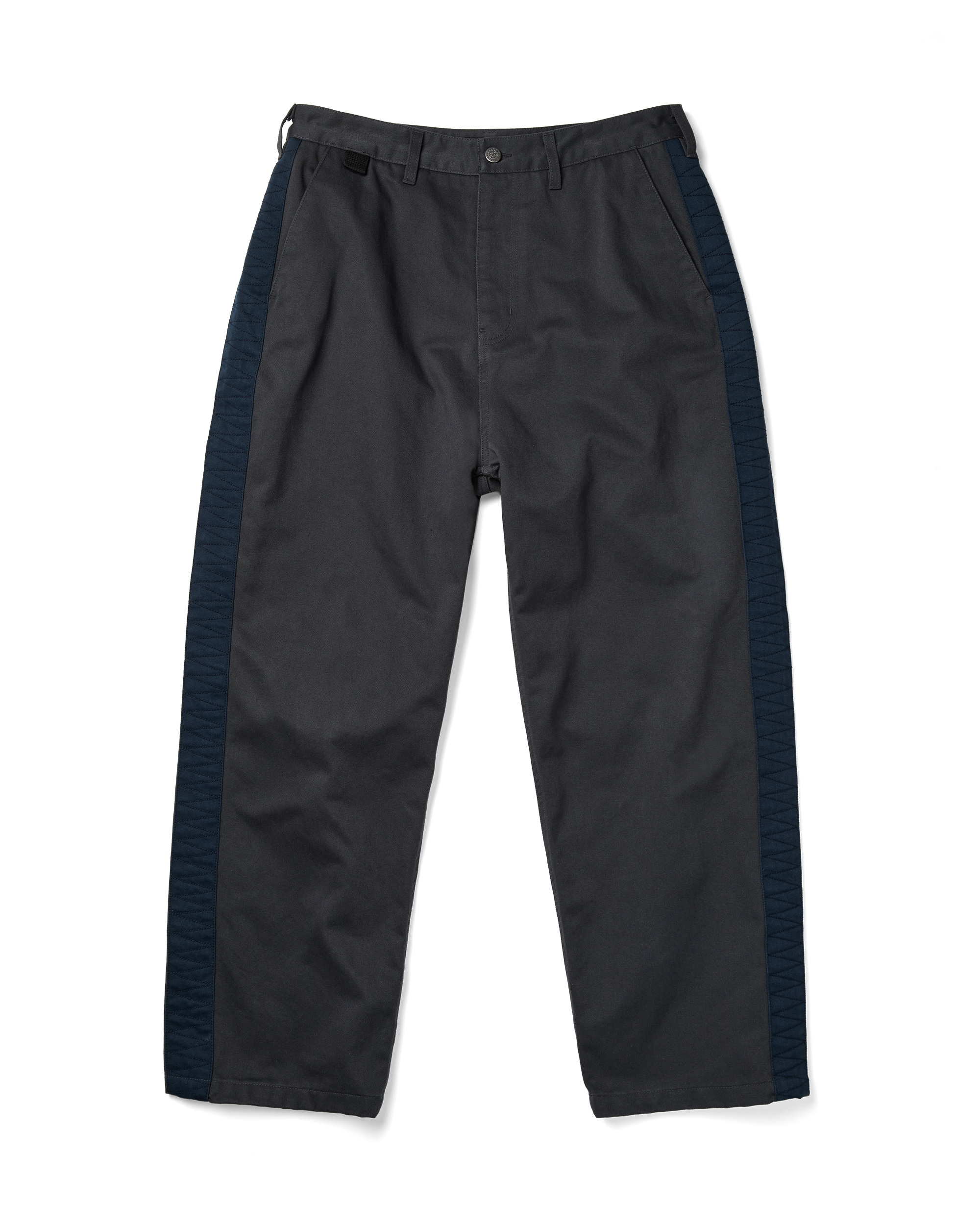 yeseyesee - Side Stripe Work Pants (Charcoal) product image 1 | TRAB K-Fashion Australia