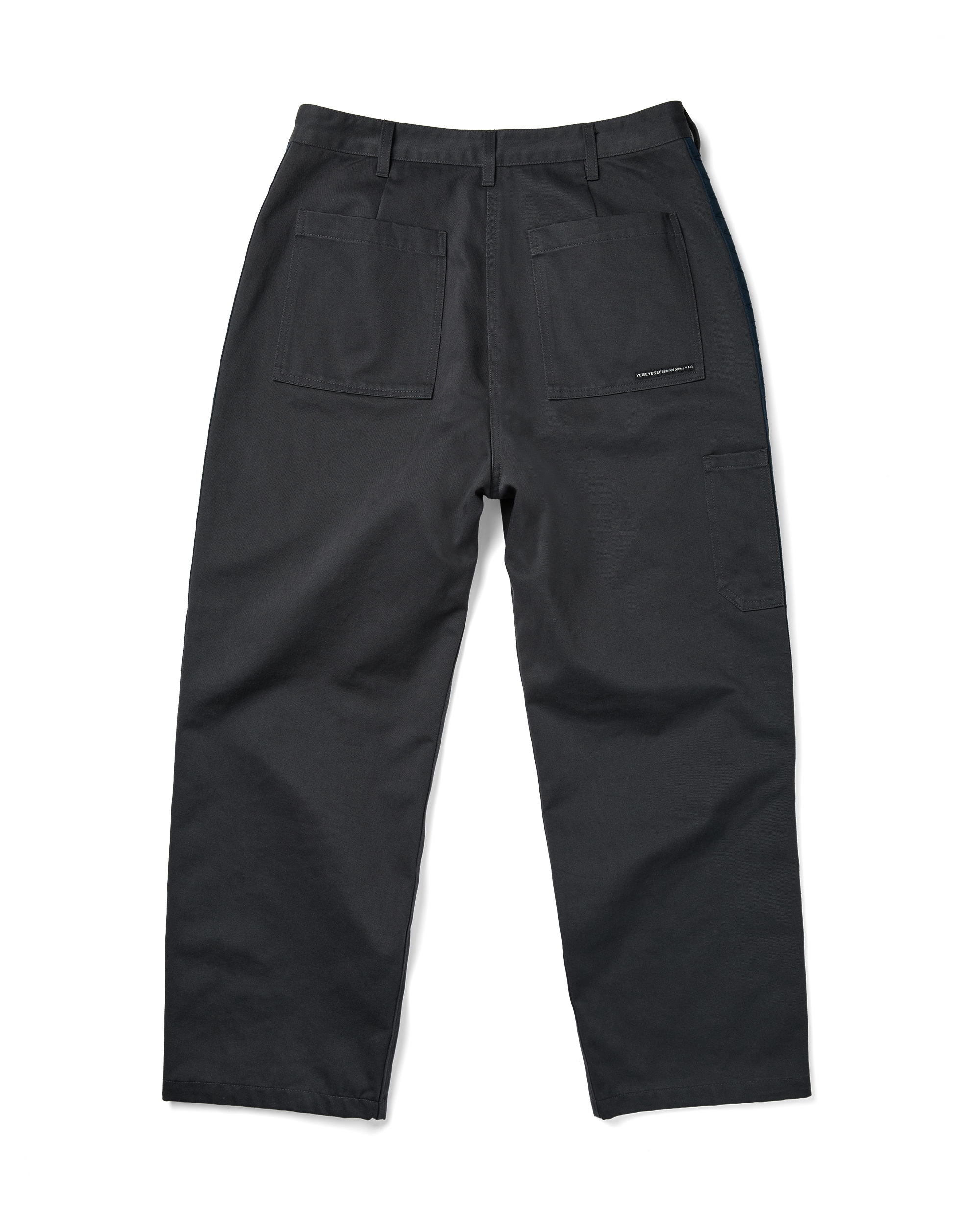 yeseyesee - Side Stripe Work Pants (Charcoal) product image 2 | TRAB K-Fashion Australia