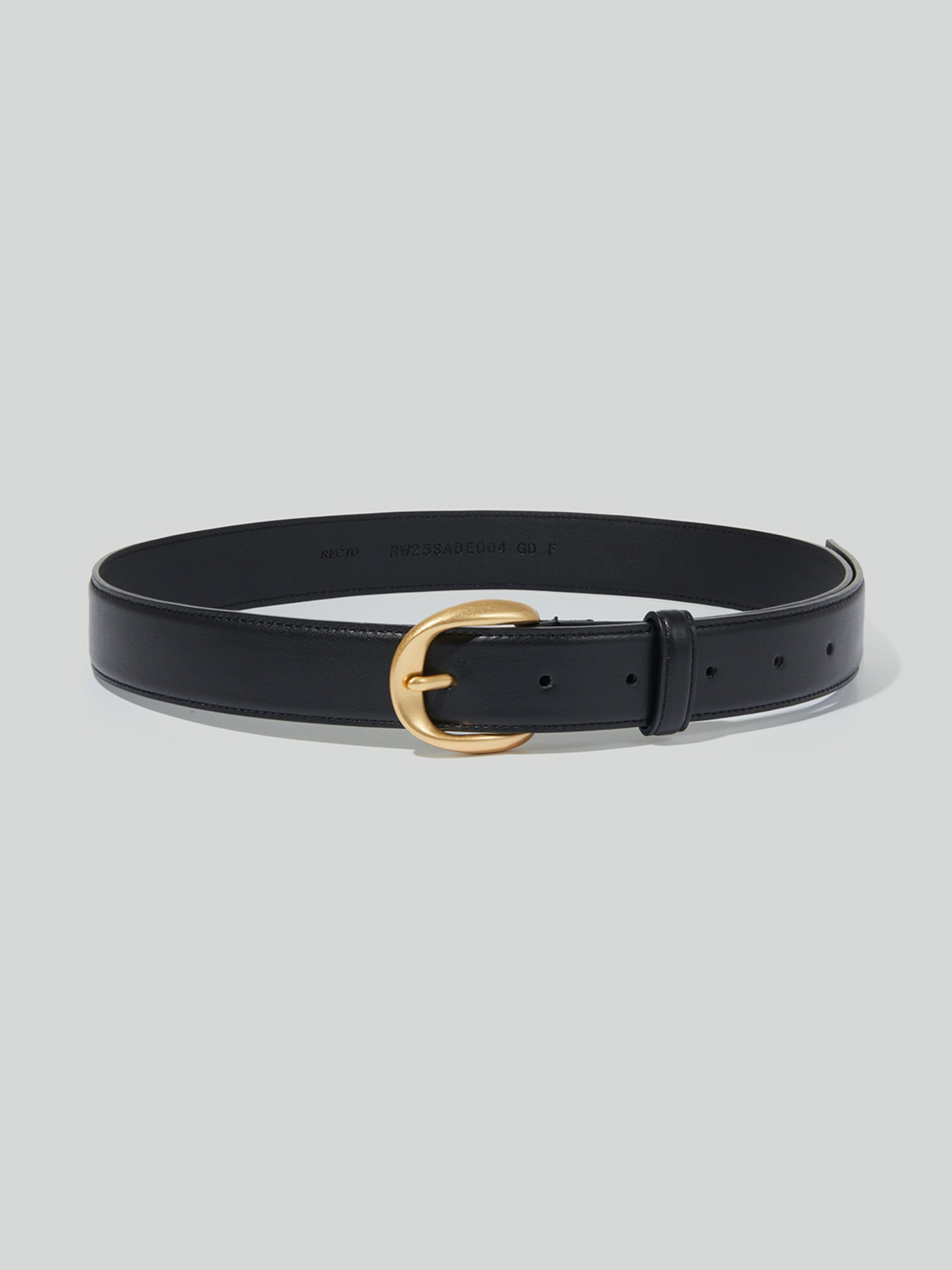Recto - Signature Round Buckle Belt (Gold) product image 1 | TRAB K-Fashion Australia