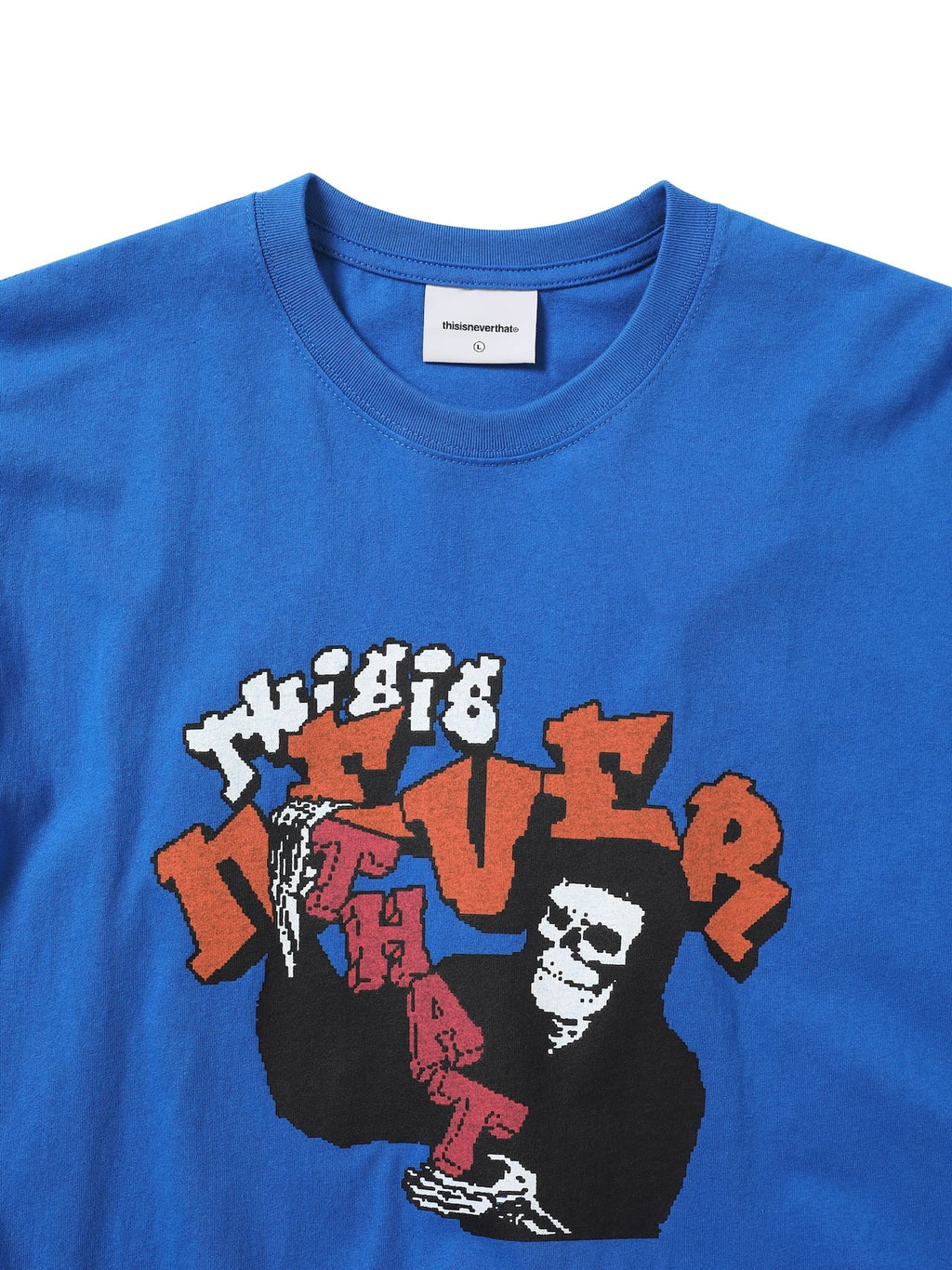 thisisneverthat - Skeleton Tee (Blue) product image 2 | TRAB K-Fashion Australia