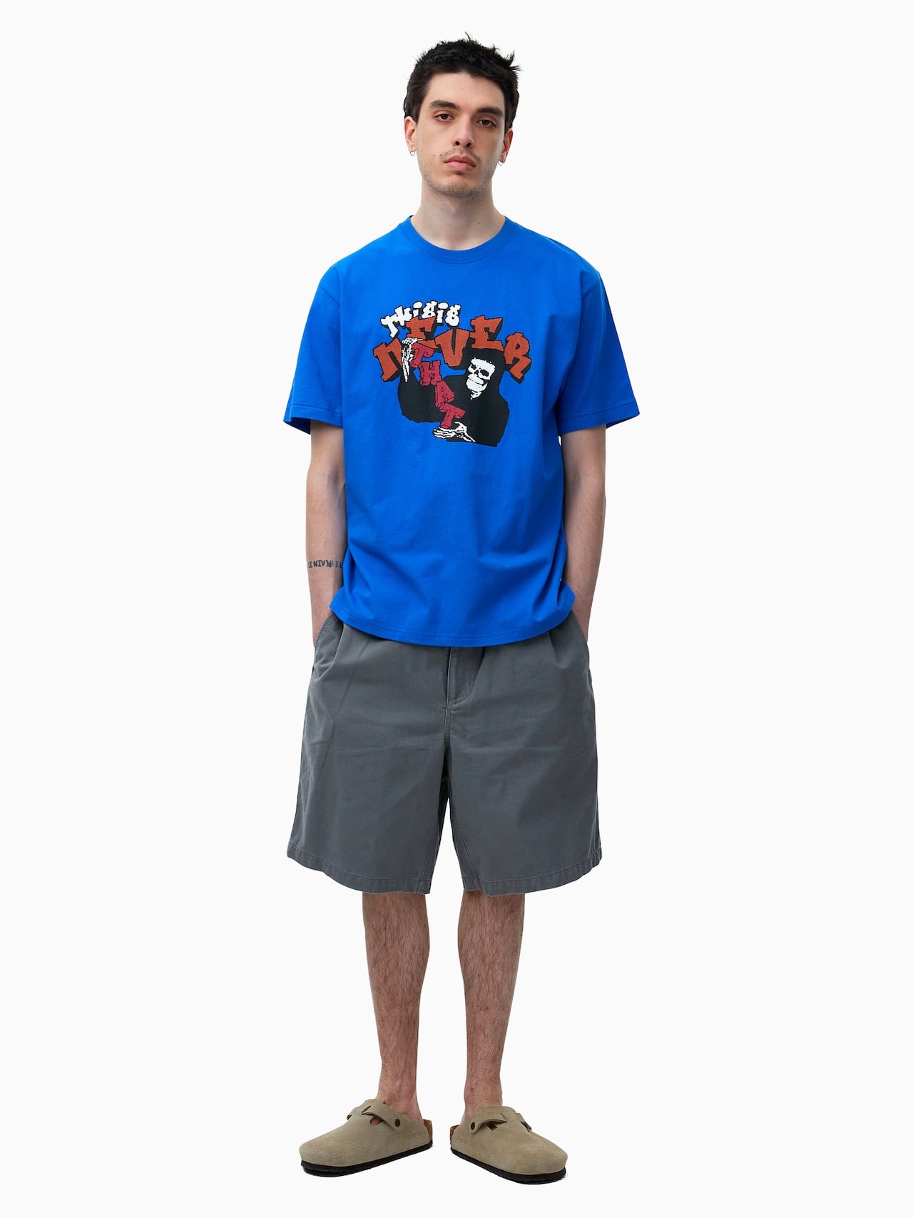 thisisneverthat - Skeleton Tee (Blue) product image 4 | TRAB K-Fashion Australia