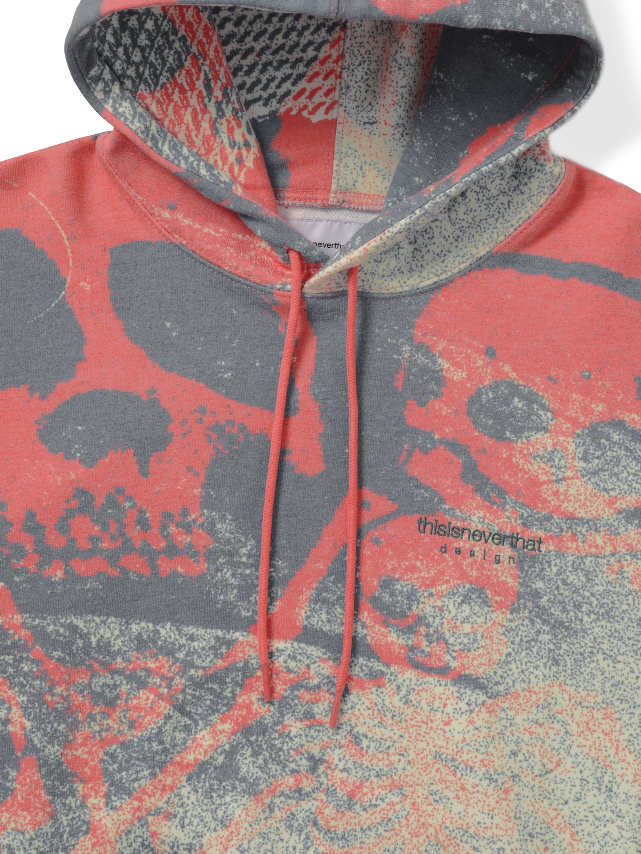 thisisneverthat - Skeletons Hoodie (Red) product image 2 | TRAB K-Fashion Australia
