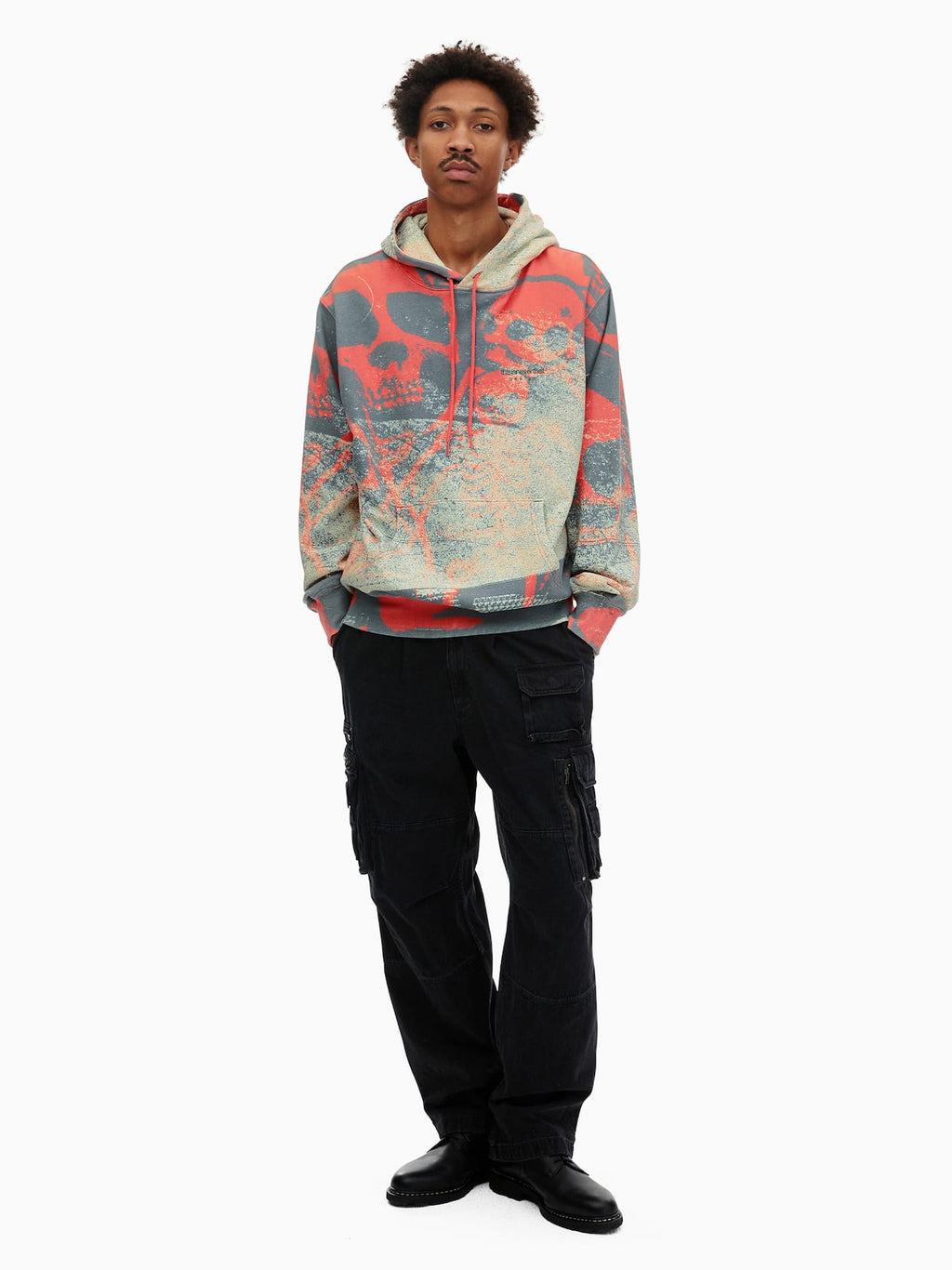 thisisneverthat - Skeletons Hoodie (Red) product image 5 | TRAB K-Fashion Australia