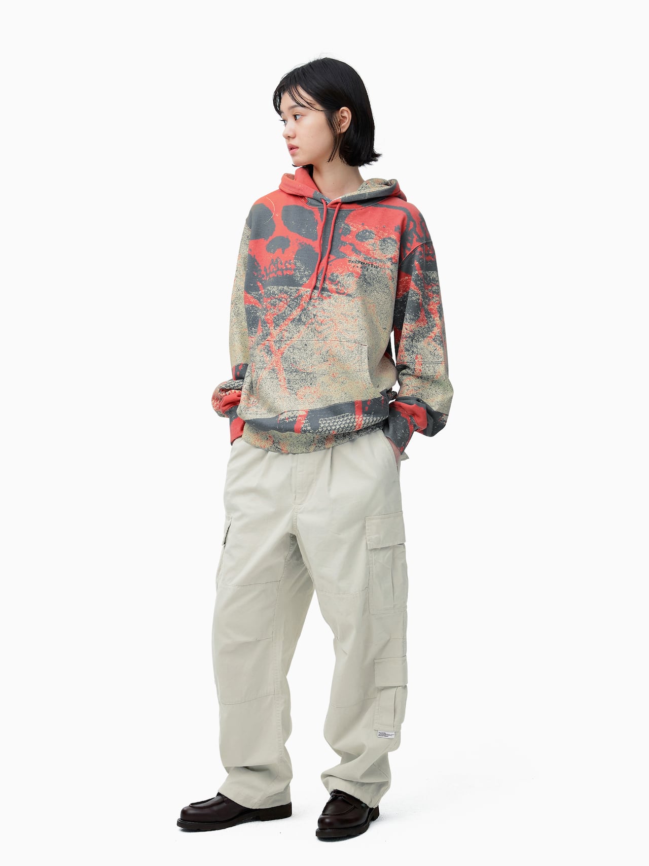 thisisneverthat - Skeletons Hoodie (Red) product image 6 | TRAB K-Fashion Australia