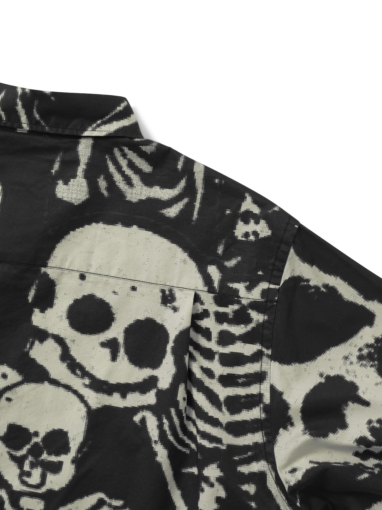 thisisneverthat - Skeletons Shirt (Washed Black) product image 3 | TRAB K-Fashion Australia