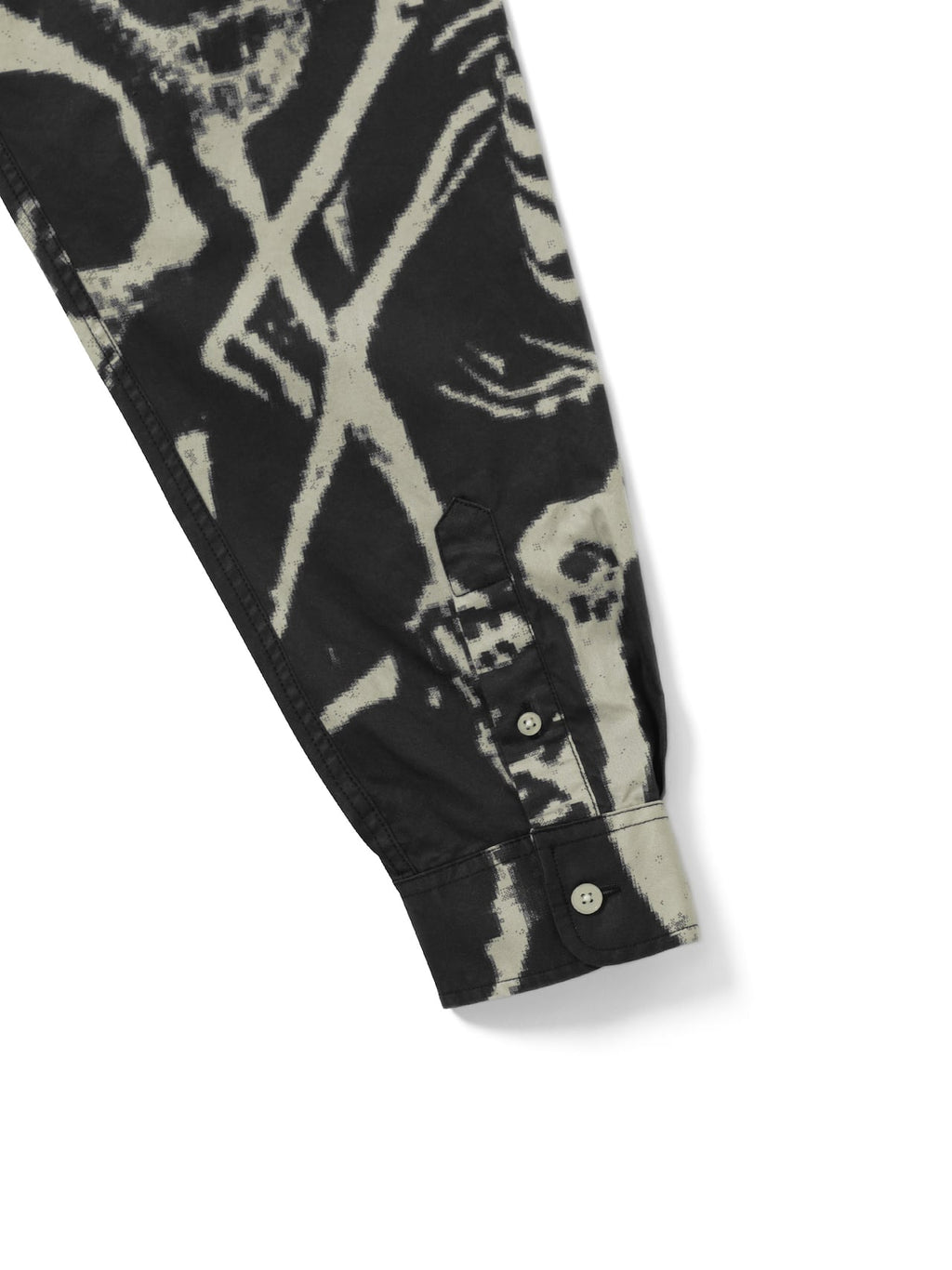 thisisneverthat - Skeletons Shirt (Washed Black) product image 4 | TRAB K-Fashion Australia
