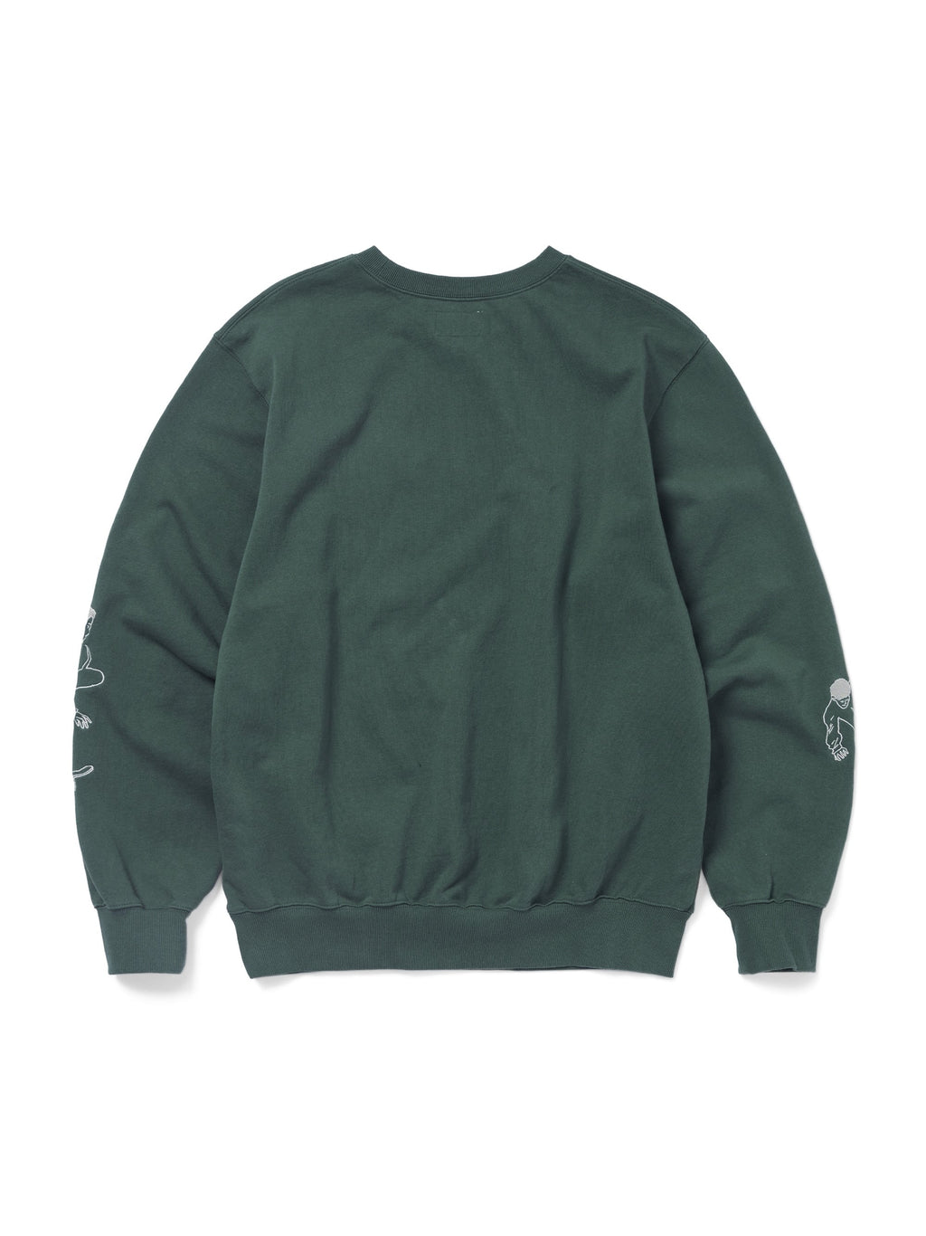 thisisneverthat - Sketch Embroidery Crewneck (Dark Green) product image 6 | TRAB K-Fashion Australia
