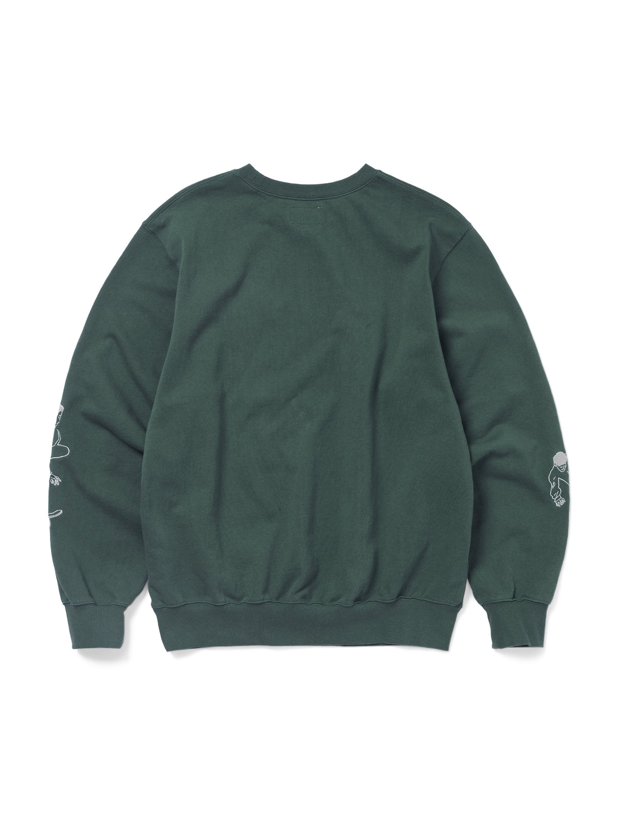 thisisneverthat - Sketch Embroidery Crewneck (Dark Green) product image 6 | TRAB K-Fashion Australia