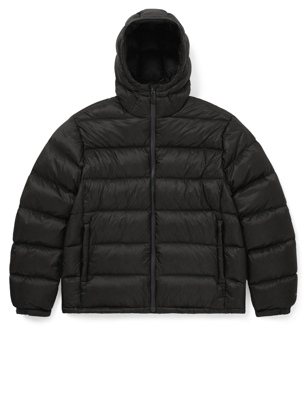 thisisneverthat - Skogar Hooded MID Down Jacket (Off Black) product image 1 | TRAB K-Fashion Australia