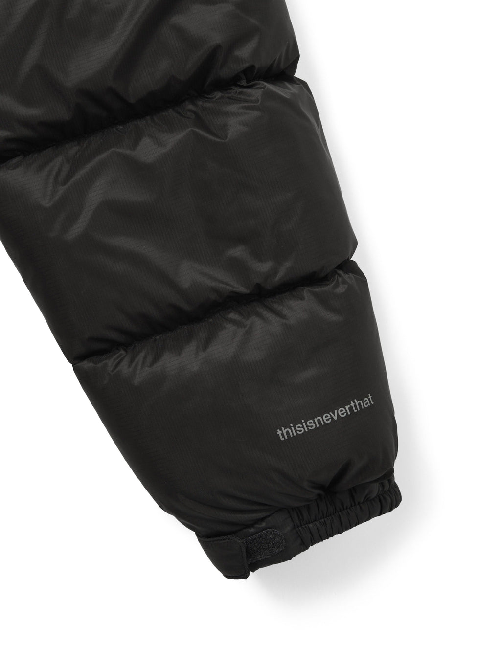 thisisneverthat - Skogar Hooded MID Down Jacket (Off Black) product image 5 | TRAB K-Fashion Australia
