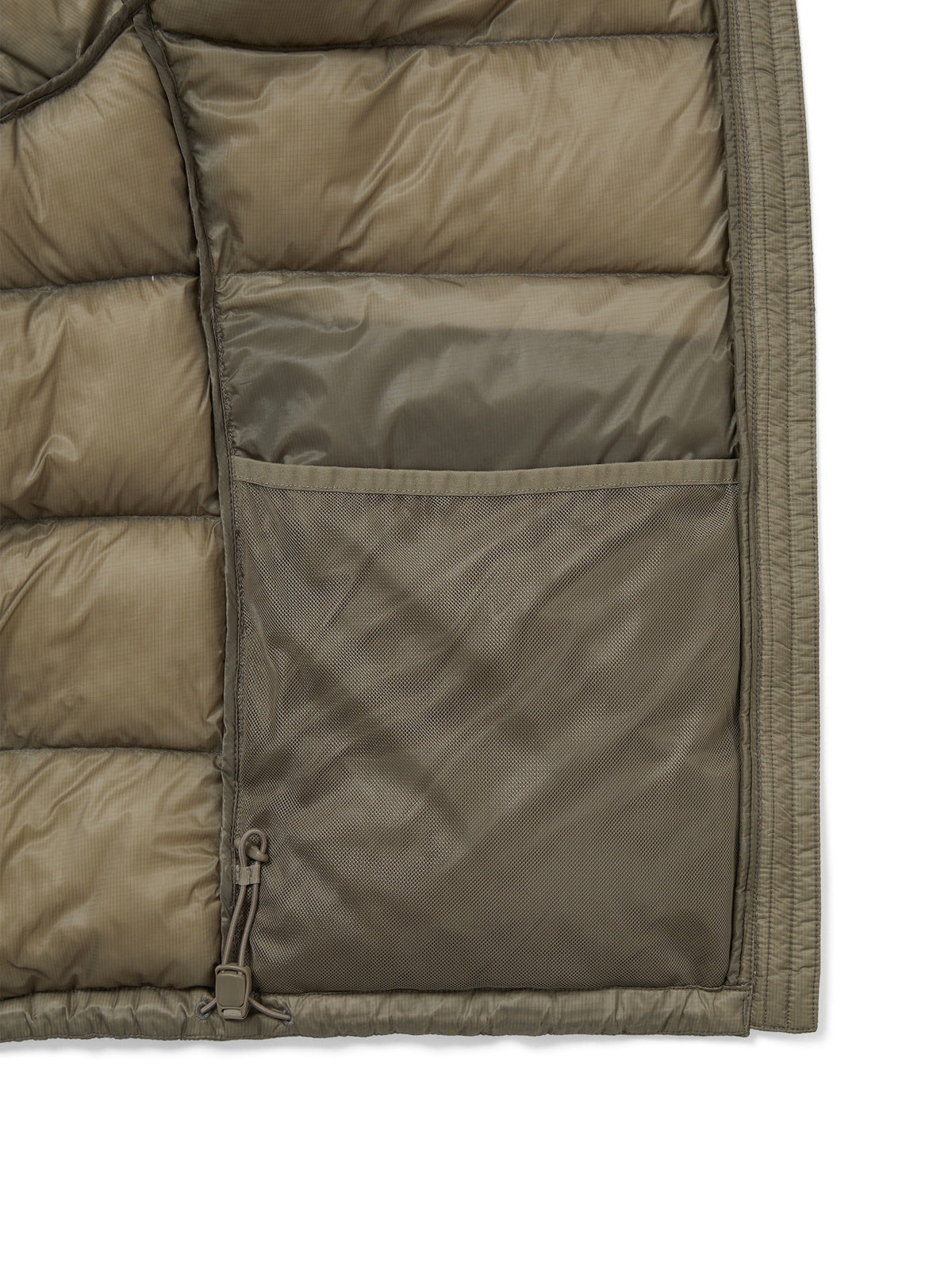 thisisneverthat - Skogar MID Down Jacket (Light Beige) product image 4 | TRAB K-Fashion Australia