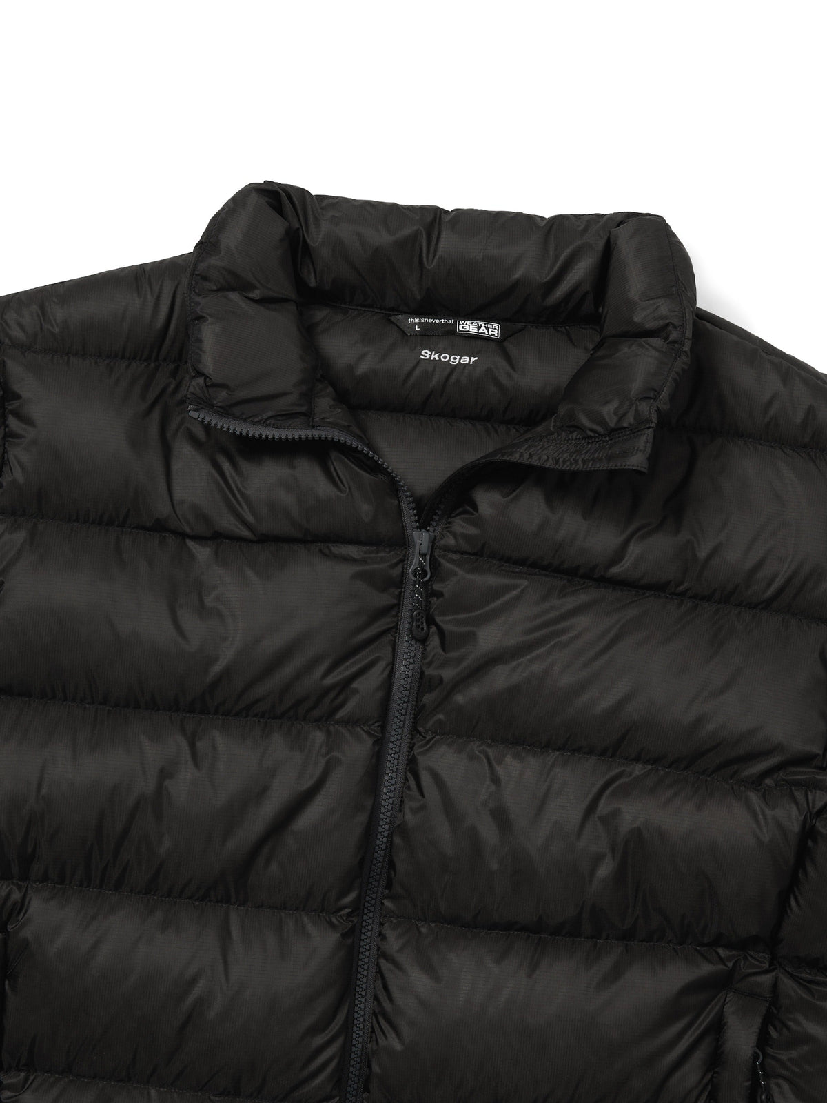 thisisneverthat - Skogar MID Down Jacket (Off Black) product image 2 | TRAB K-Fashion Australia