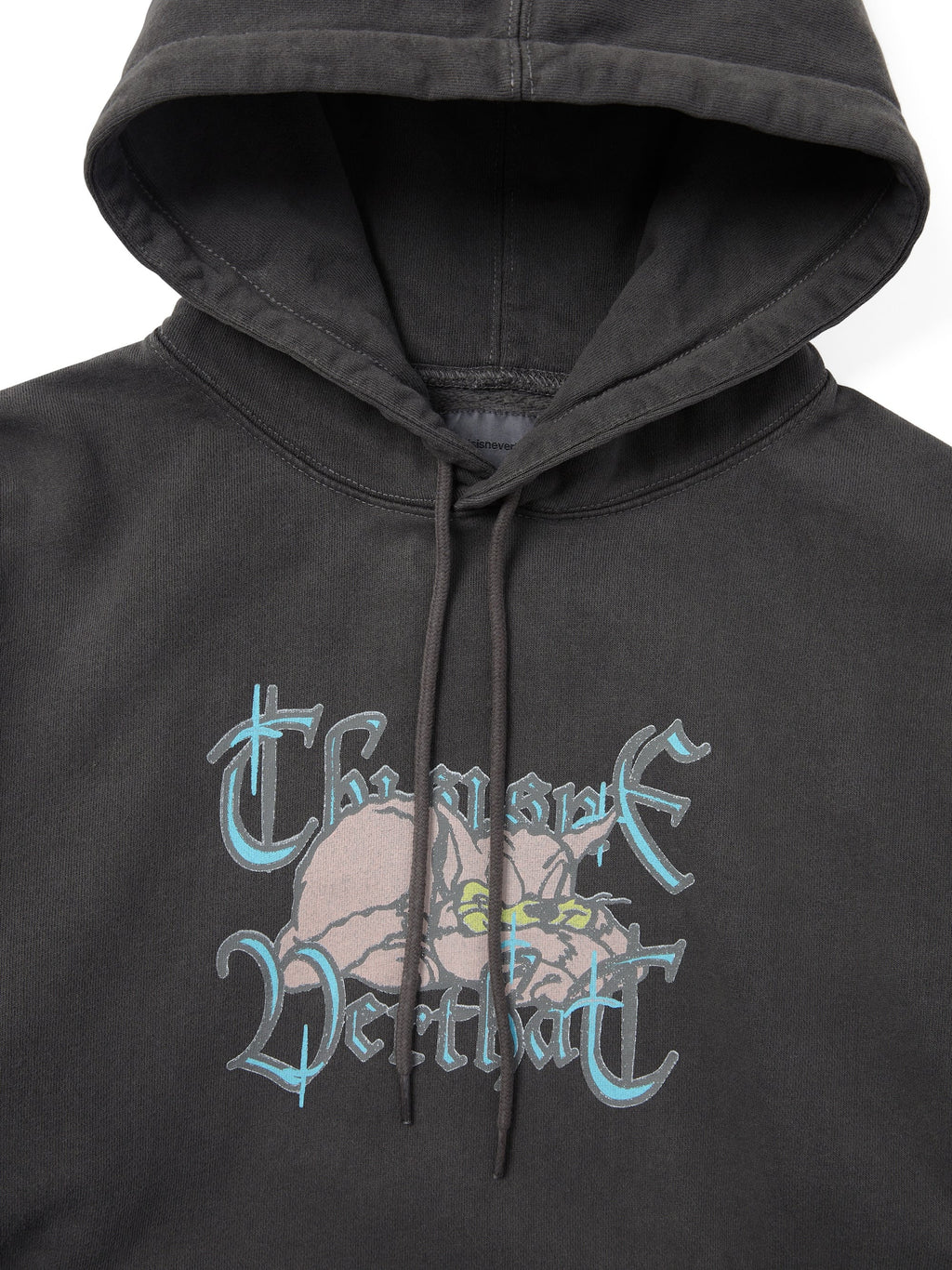 thisisneverthat - Sleepy Cat Hoodie (Charcoal) product image 2 | TRAB K-Fashion Australia