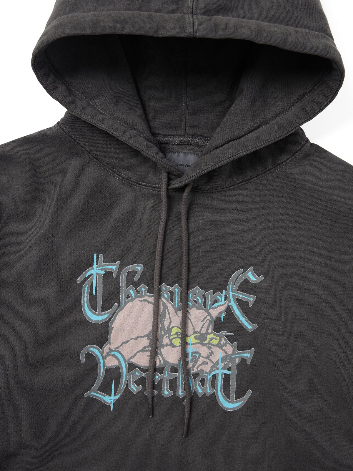 thisisneverthat - Sleepy Cat Hoodie (Charcoal) product image 2 | TRAB K-Fashion Australia
