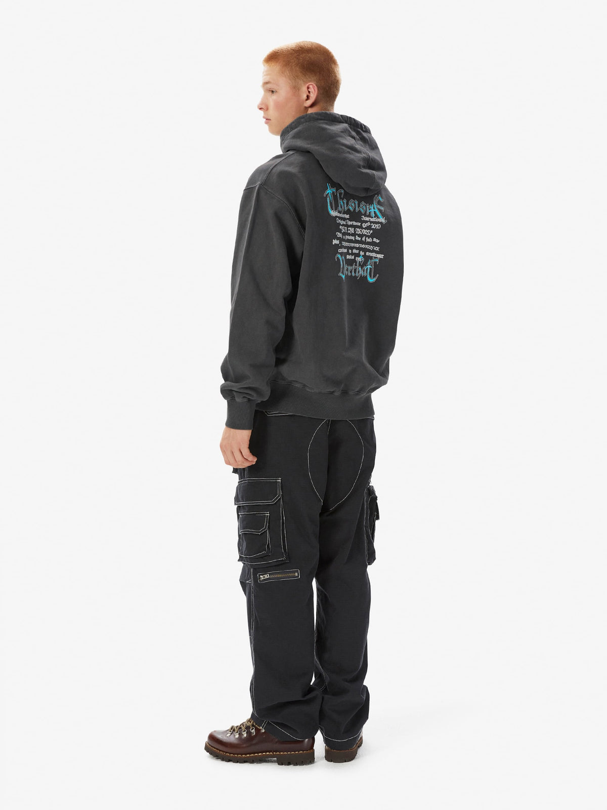 thisisneverthat - Sleepy Cat Hoodie (Charcoal) product image 7 | TRAB K-Fashion Australia
