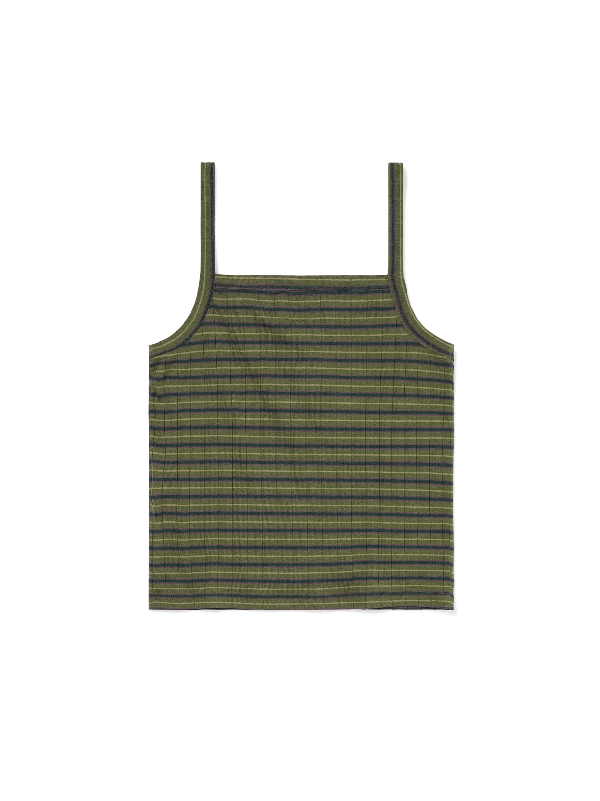 thisisneverthat - Sleeveless Striped W Top (Green) product image 3 | TRAB K-Fashion Australia