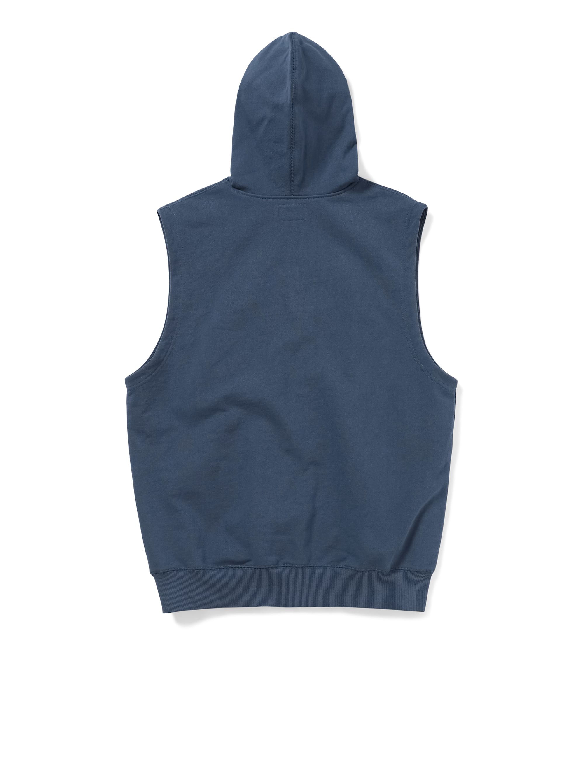 thisisneverthat - Sleeveless Zip Up Hoodie Deep (Water) product image 3 | TRAB K-Fashion Australia