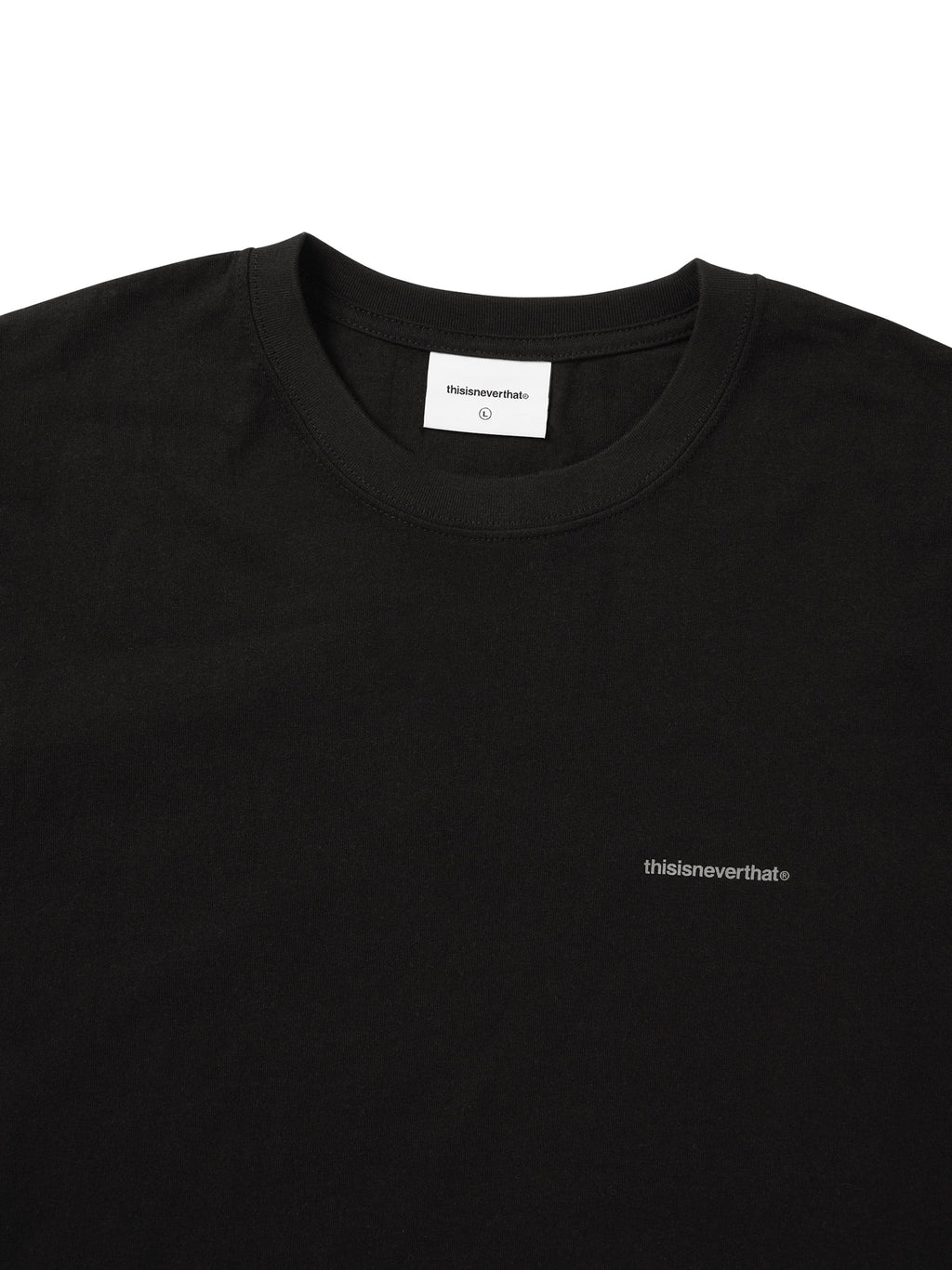 thisisneverthat - Small T-Logo Tee (Black) product image 2 | TRAB K-Fashion Australia