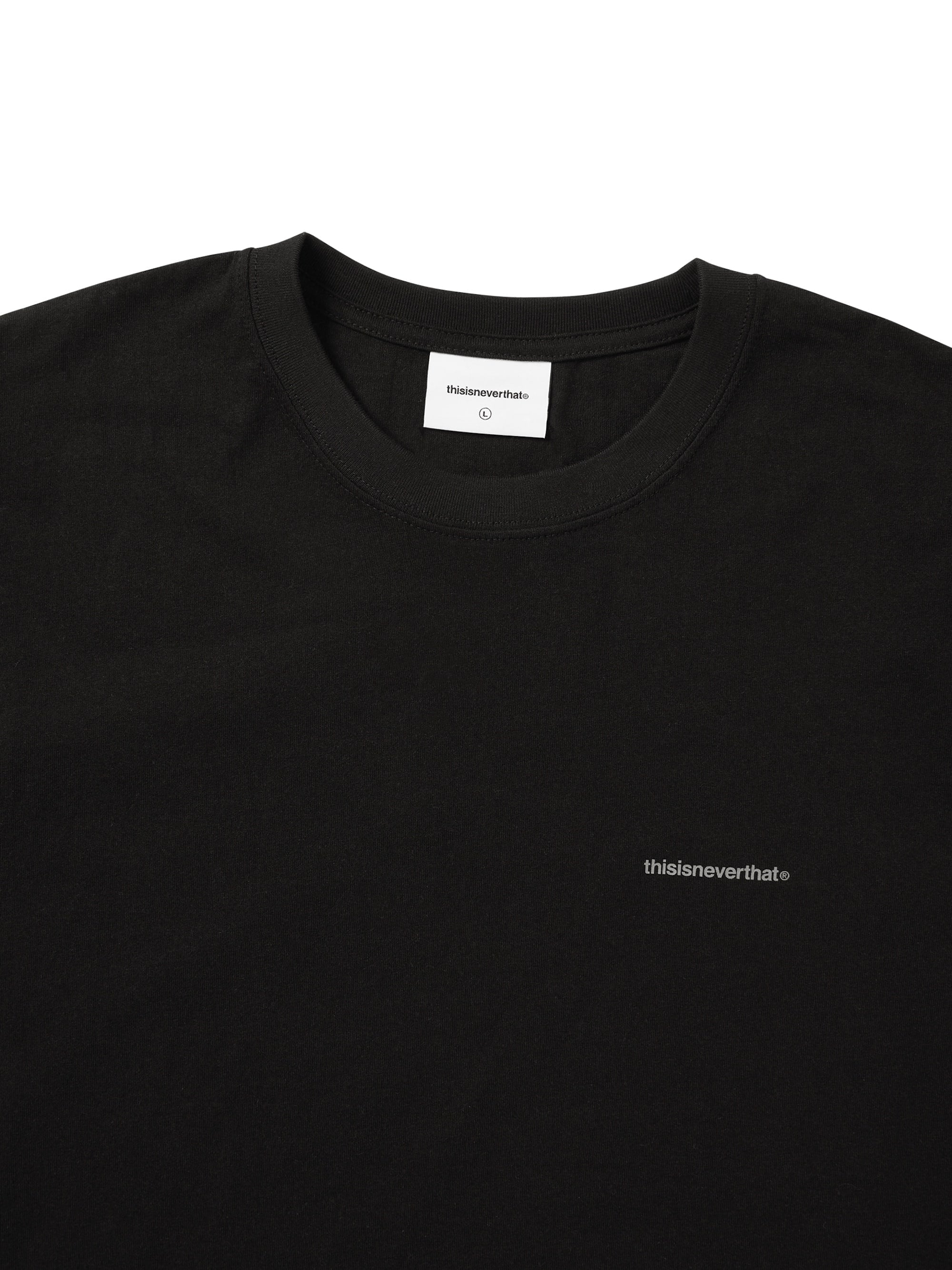 thisisneverthat - Small T-Logo Tee (Black) product image 2 | TRAB K-Fashion Australia